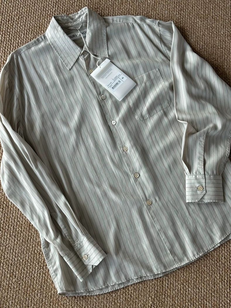 Our Legacy Our Legacy size48 Light grey shirt Size US M / EU 48-50 / 2 - 4 Thumbnail