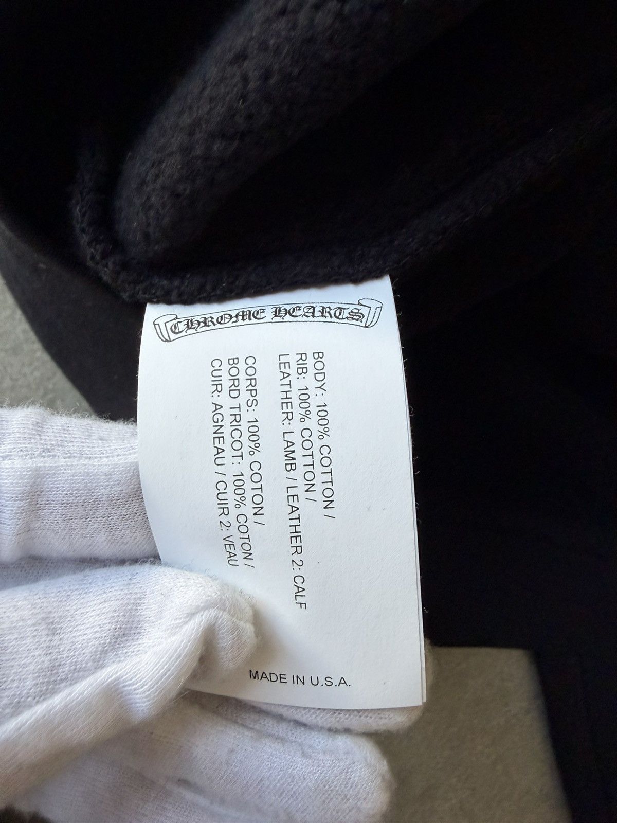 Chrome Hearts RARE!Chrome Hearts Cross Patch Quarter Zip Sweatshirt Size US M / EU 48-50 / 2 - 13 Thumbnail