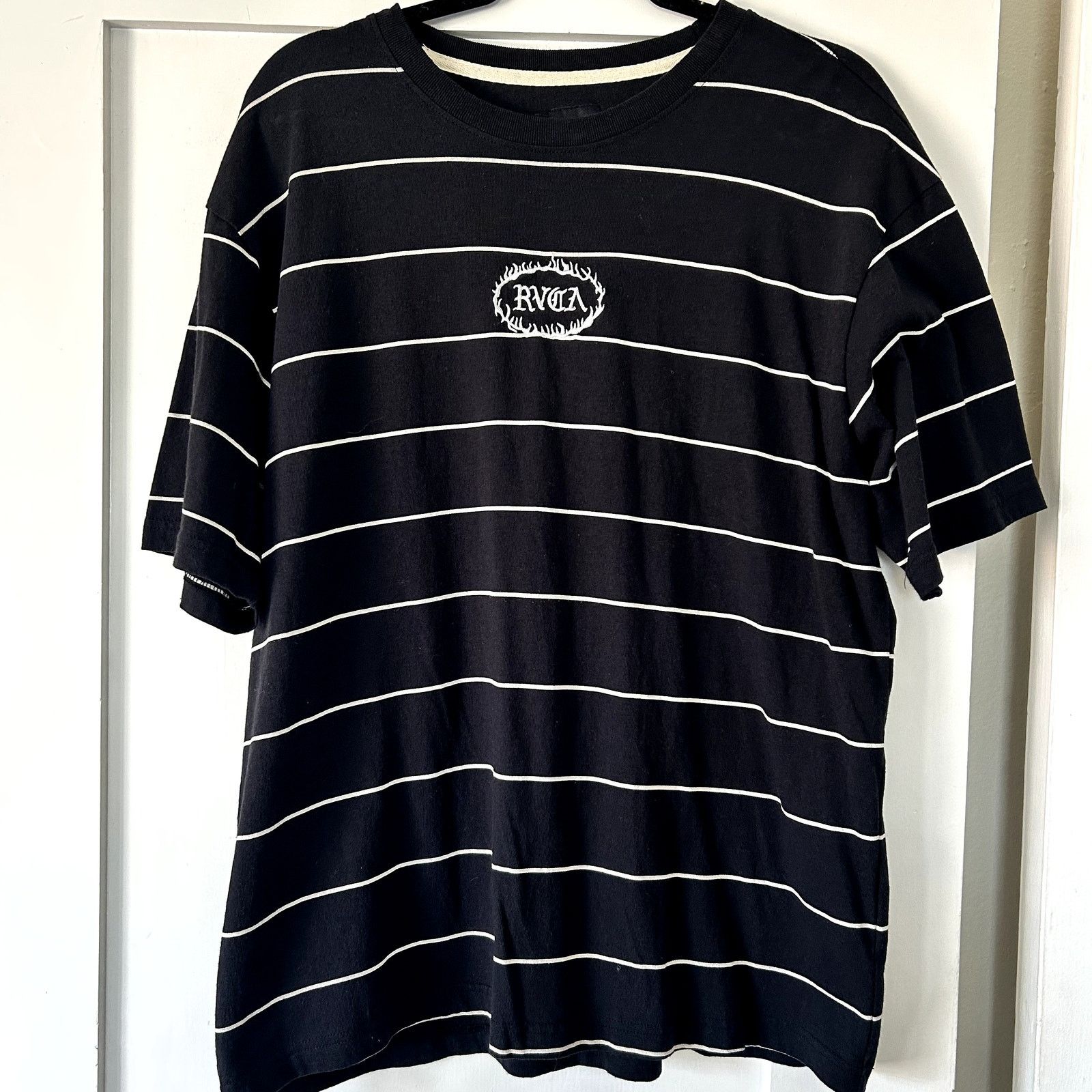 RVCA RCVA Vallejo Striped crew neck t-shirt Size US L / EU 52-54 / 3 - 2 Thumbnail