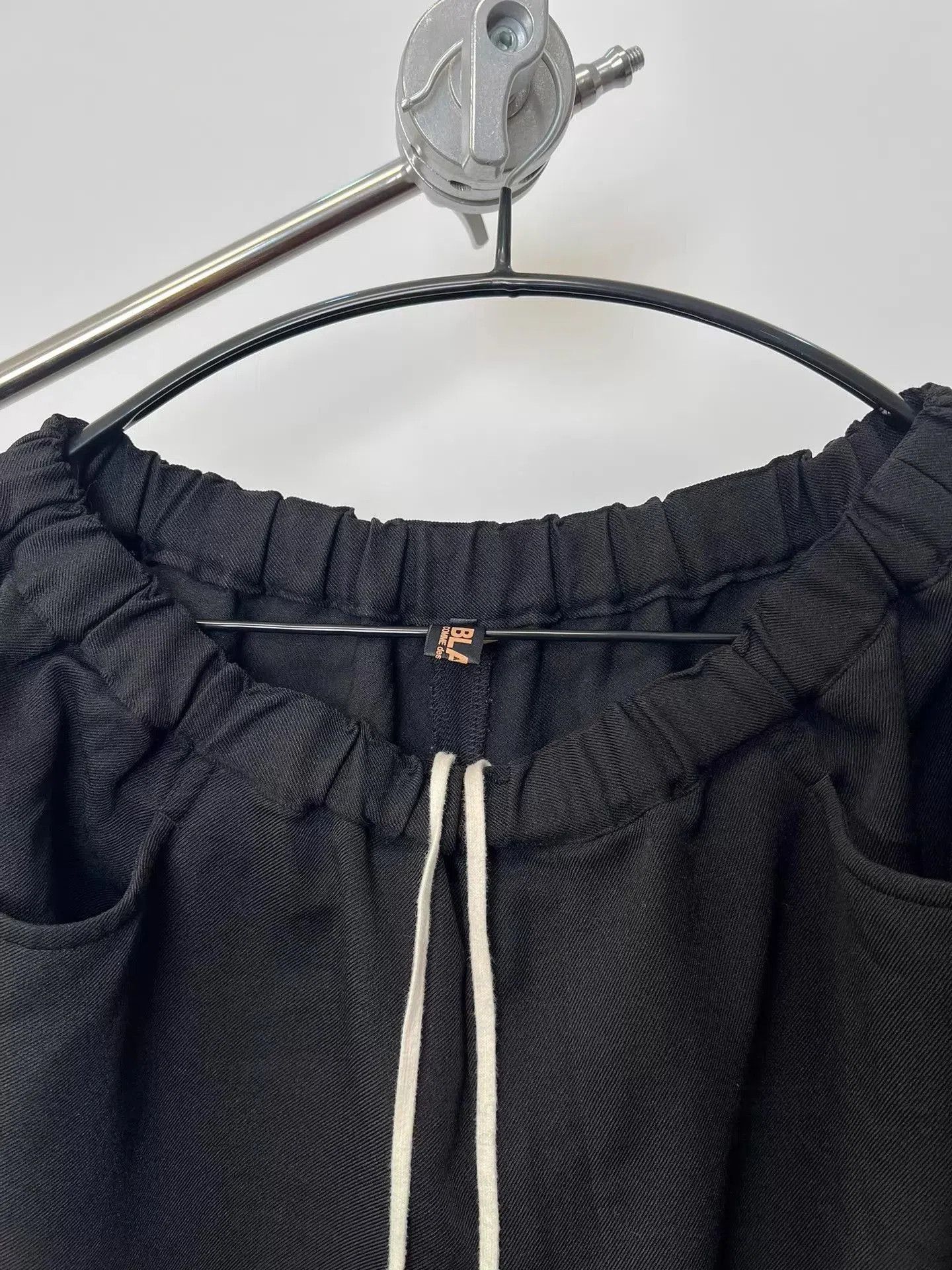 Comme des Garcons Black Casual Elastic Waist Drawstring Pants Size 34. Size US 34 / EU 50 - 3 Thumbnail
