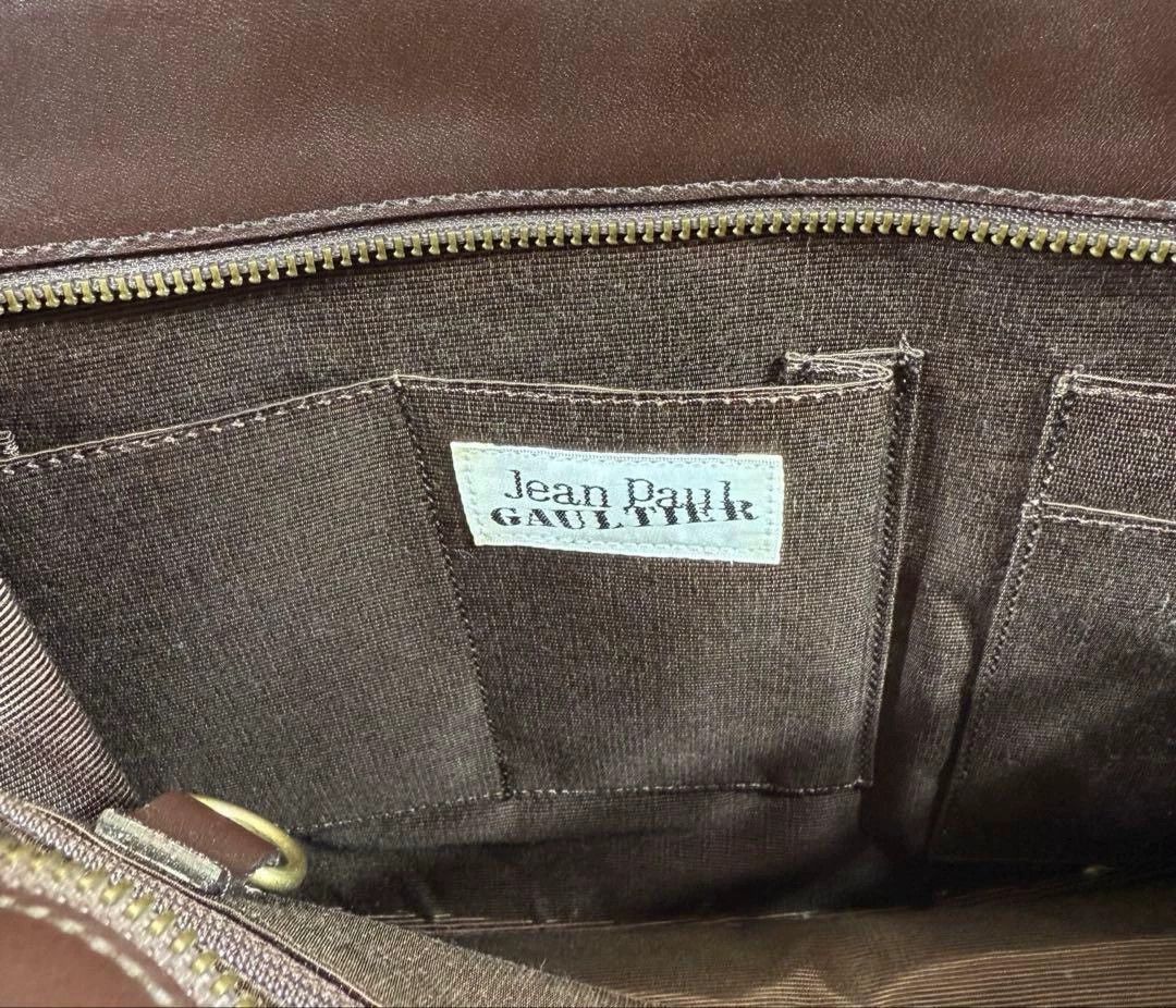 Jean Paul Gaultier Jean Paul Gaultier Jade Beetle Leather Handbag - Rare Size ONE SIZE - 9 Thumbnail