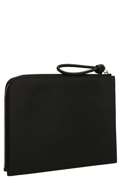 Jil Sander JIL SANDER Black Leather Clutch Bag New Size ONE SIZE - 2 Thumbnail