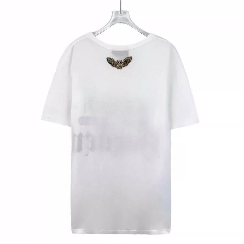 Gucci Gucci White Logo Print Cotton TShirt-2505 Size US S / EU 44-46 / 1 - 2 Thumbnail
