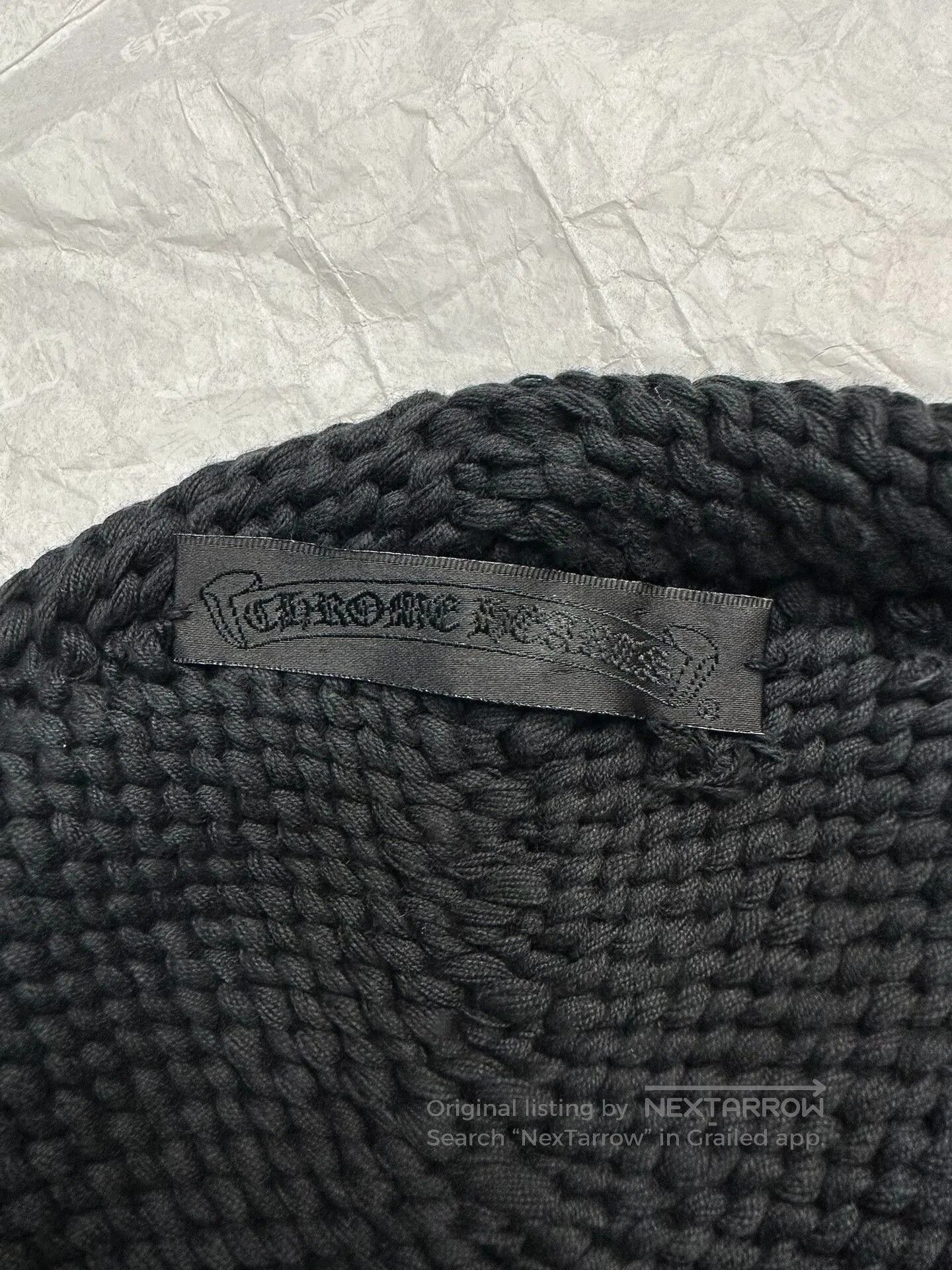 Chrome Hearts Chrome Hearts Rolling Stone Logo Cold Hat. Size ONE SIZE - 4 Thumbnail