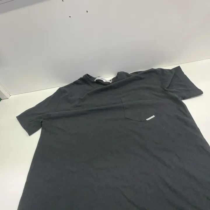Alexander Wang Alexander Wang Logo Print Black Short Sleeve T-shirt - Size M / US 6-8 / IT 42-44 - 6 Thumbnail