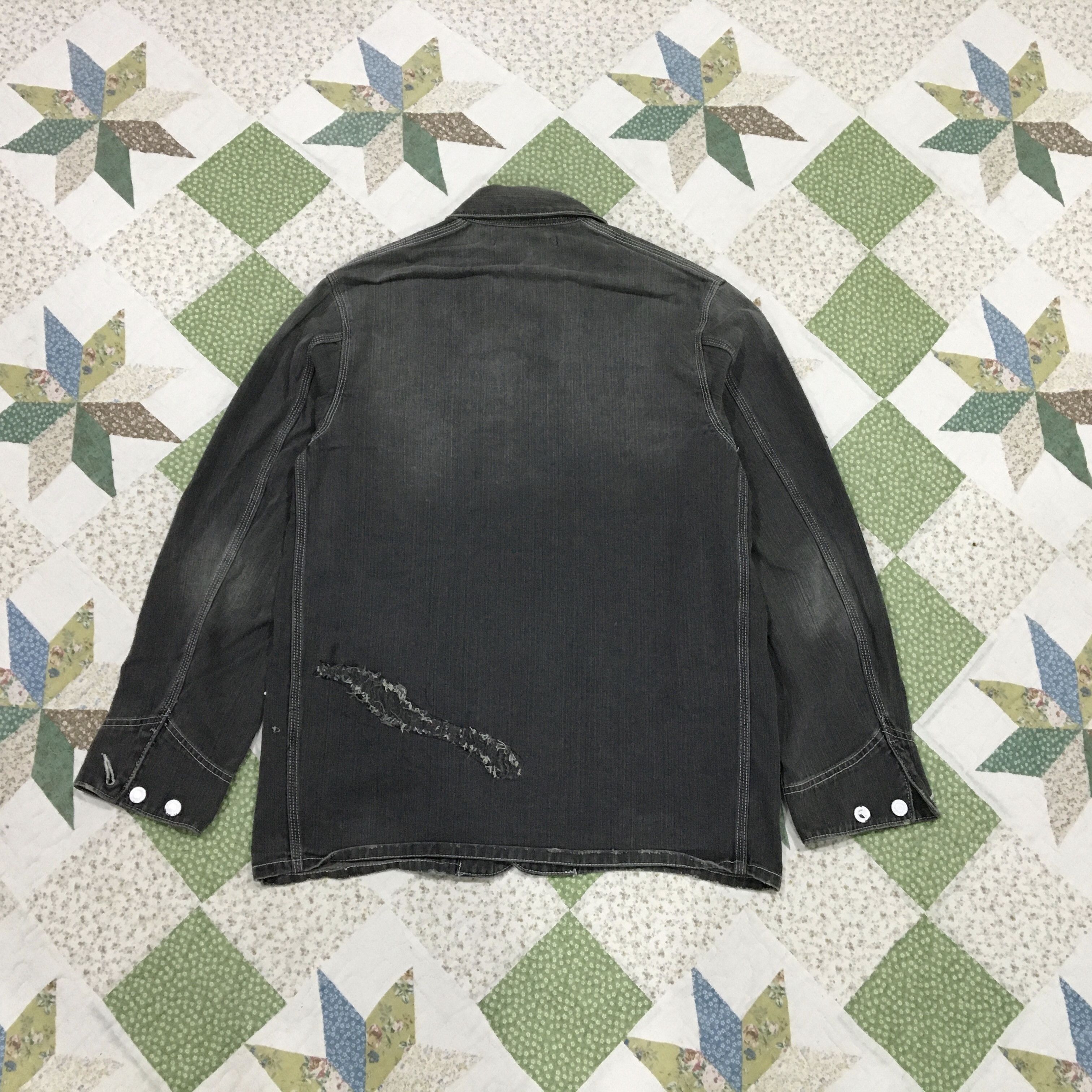 Japanese Brand EXHIBITIONIST Denime Jacket Size M / US 6-8 / IT 42-44 - 2 Thumbnail