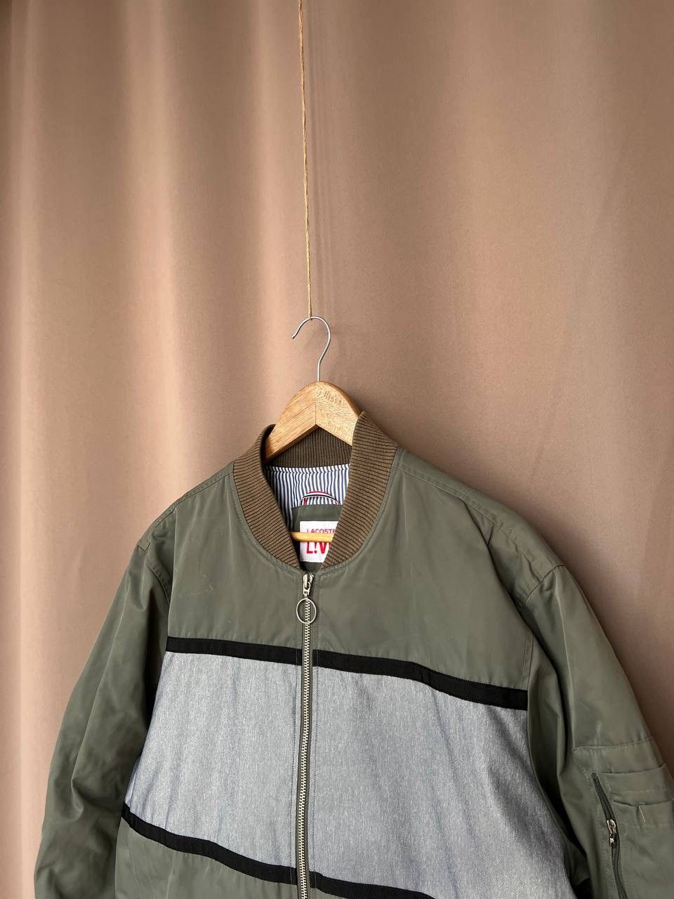 Lacoste Lacoste Live Bomber Mens Size 54 Full Zip Jacket Size US L / EU 52-54 / 3 - 4 Thumbnail