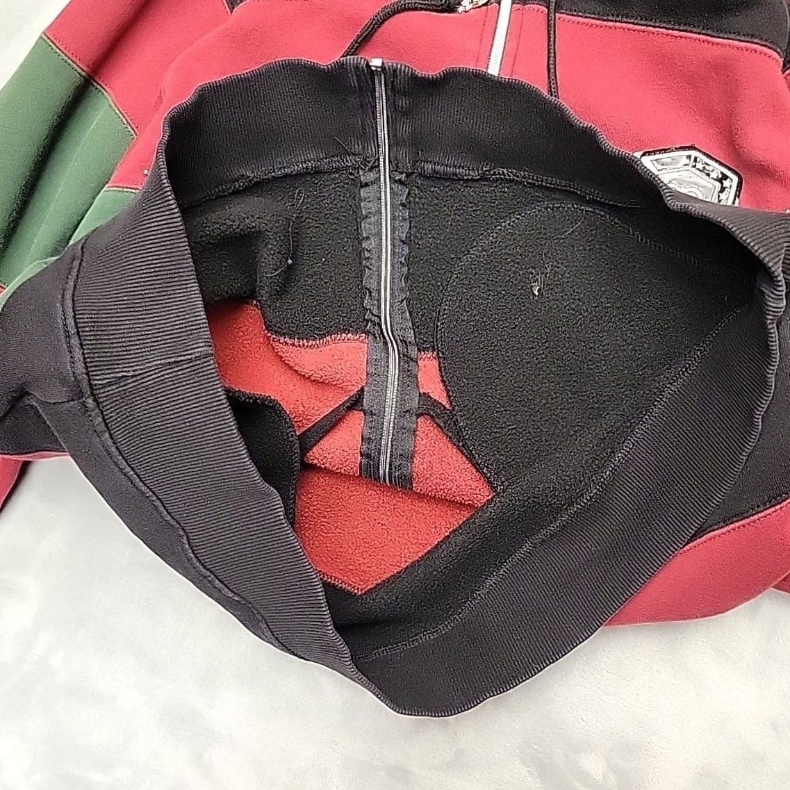 Southpole South Pole Hoodie Women XL Black Red Green Colorblock Hooded Retro Street Skate Outdoor Modern Casual Fashion Hoodie Size XL / US 12-14 / IT 48-50 - 5 Thumbnail