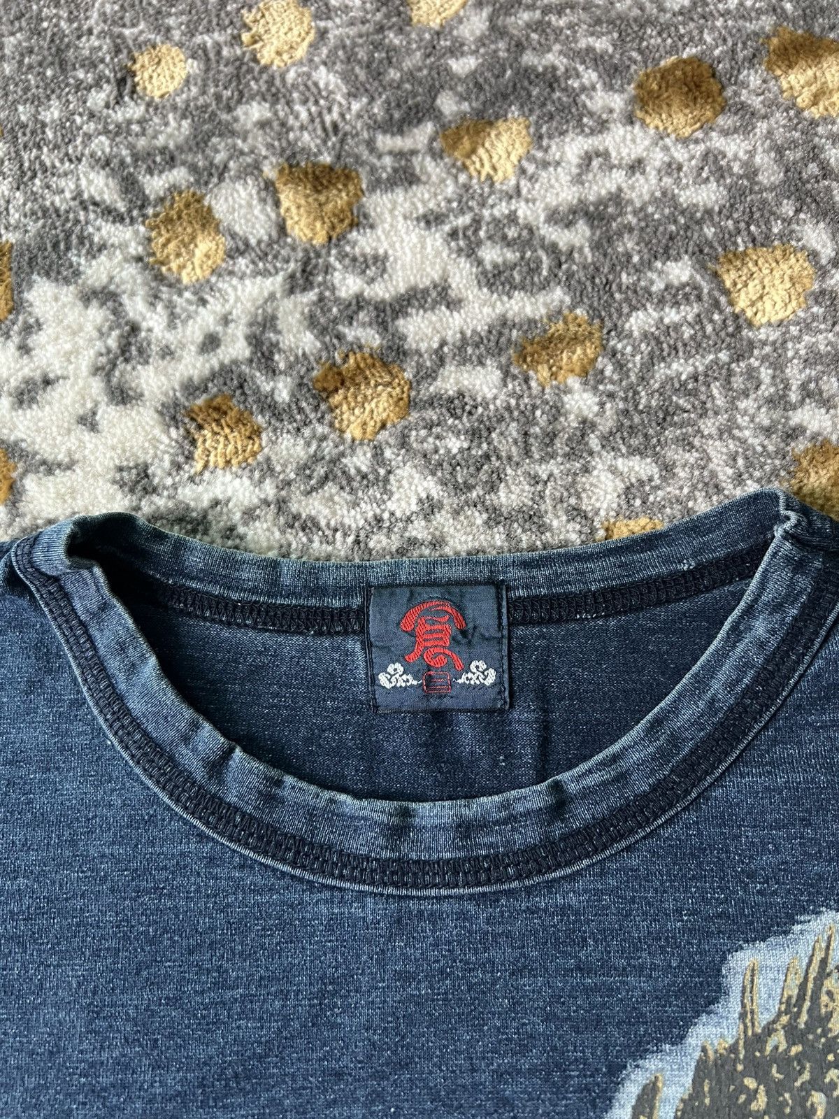 45rpm × Eternal × Indigo Eternal indigo denim dragon t shirt Size US M / EU 48-50 / 2 - 8 Thumbnail