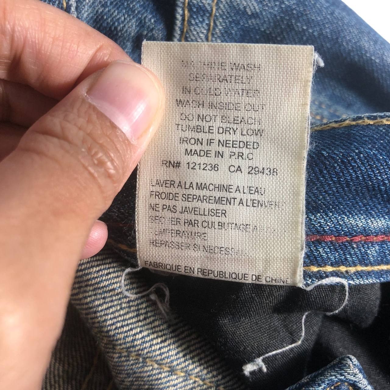 Cult Of Individuality Vintage "Cult Of Individuality" Japanese denim pant Size US 34 / EU 50 - 13 Thumbnail