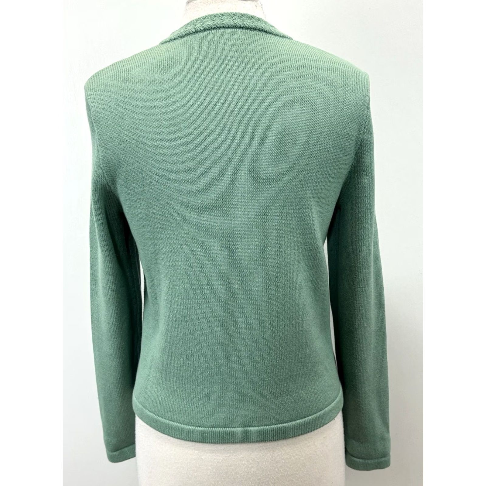 J.Crew J. Crew Cardigan Sweater Women’s S Green Gold Buttons Old Money Academia Womens Cardigan Sweater S Green Gold Buttons Old Money Academia Size S / US 4 / IT 40 - 3 Thumbnail