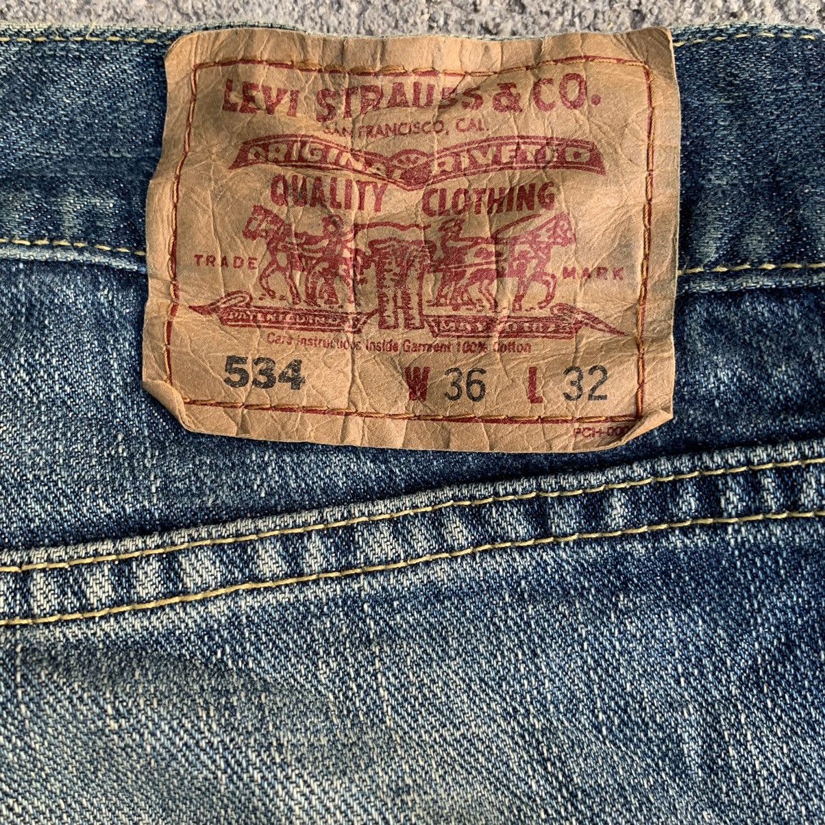 Levi's Vintage Clothing Vintage Levis Grunge Rusty Faded Distressed Denim W35 Size US 35 - 9 Thumbnail