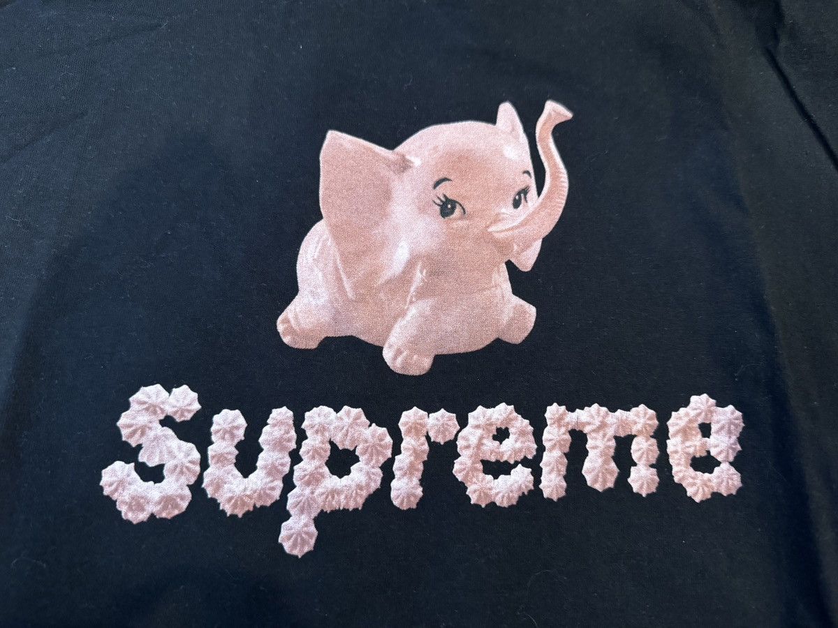 Supreme Supreme Pink Elephant T Shirt XL Black Pink Mens Streetwear Size US XL / EU 56 / 4 - 2 Thumbnail