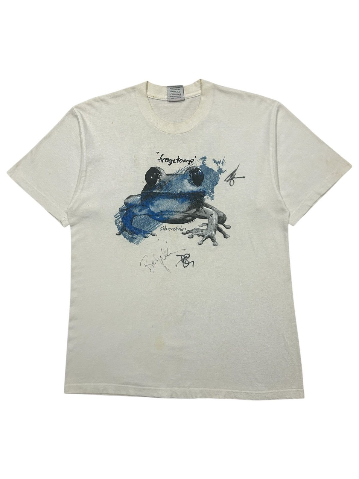 Acme Clothing × Band Tees Vintage Silverchair ‘Frogstomp’ Tee With All Crew Signature Size US L / EU 52-54 / 3 - 1 Thumbnail