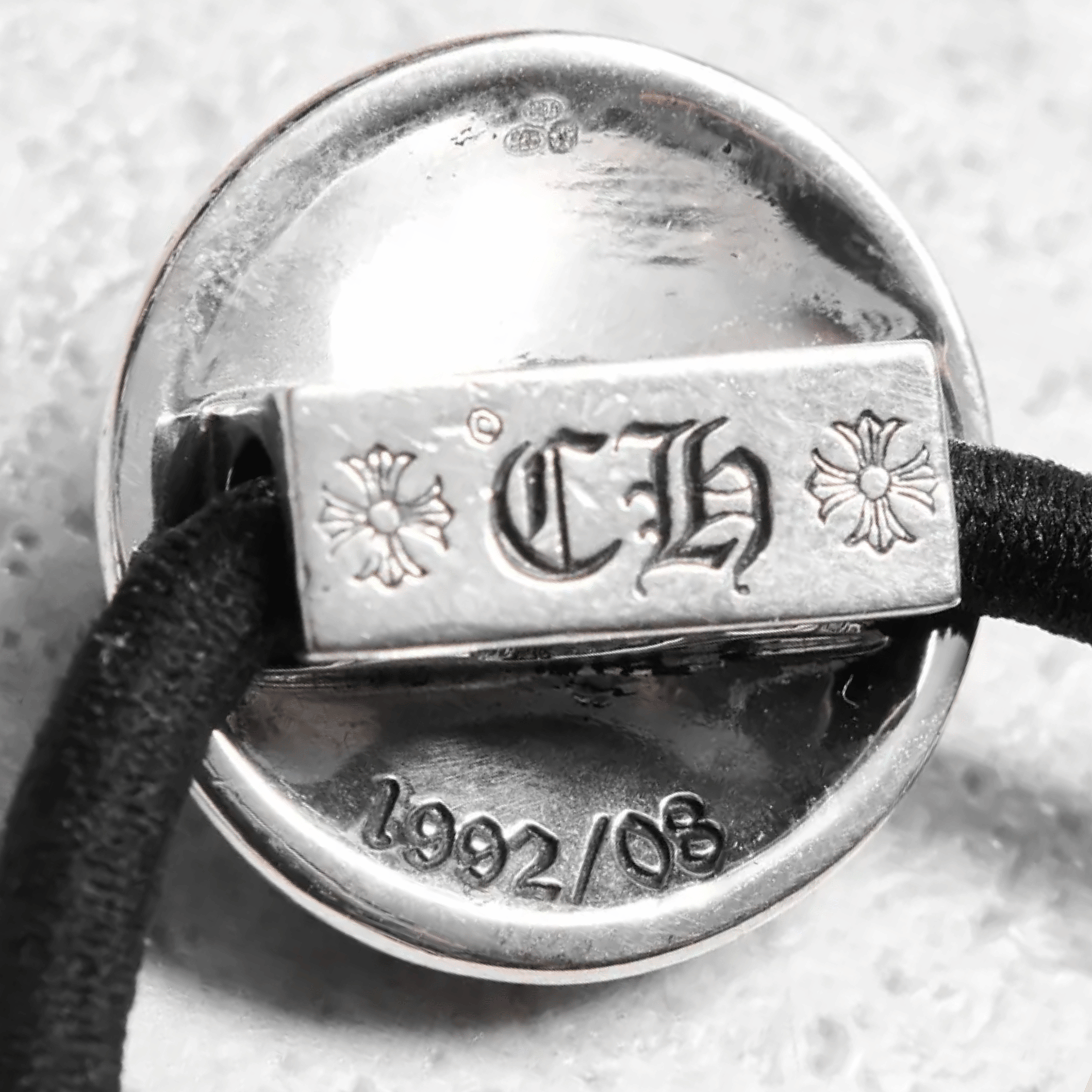 Chrome Hearts CHROME HEARTS Star Button Hairband Silver Black Size ONE SIZE - 4 Thumbnail