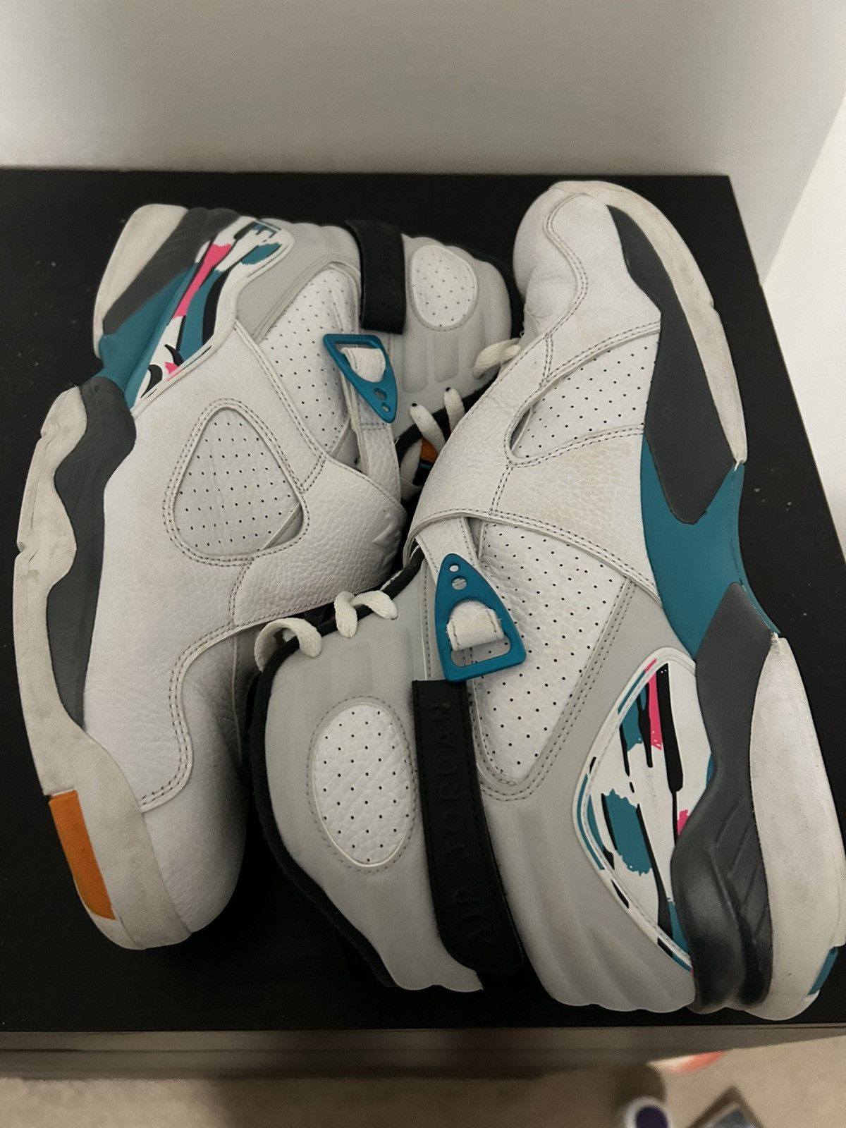 Jordan Brand × Vintage Jordan 8 South Beach Size US 14 / EU 47 - 2 Thumbnail