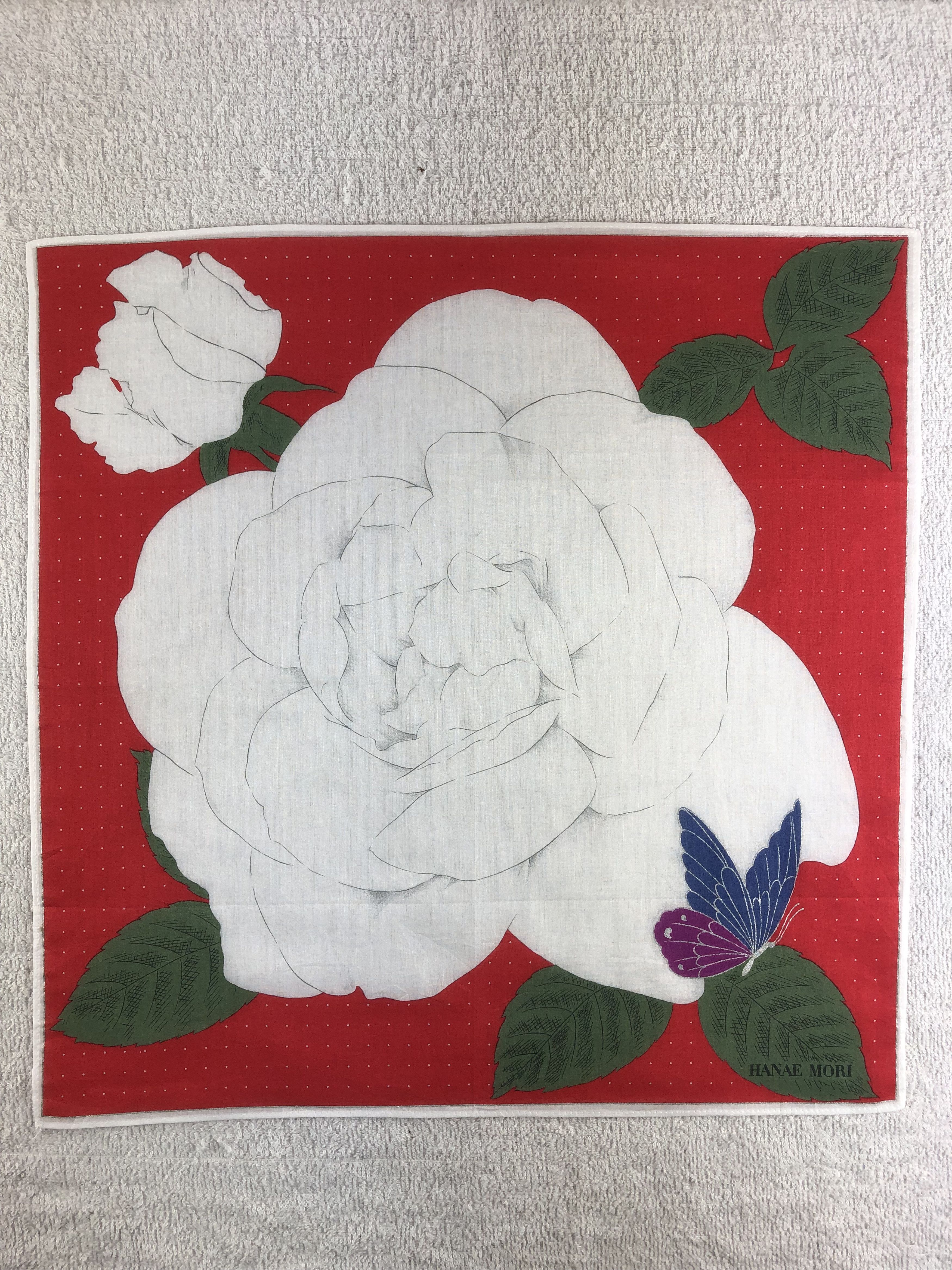 Hanae Mori Hanae Mori Handkerchief / Bandana / Neckerchief C191 Size ONE SIZE - 3 Thumbnail