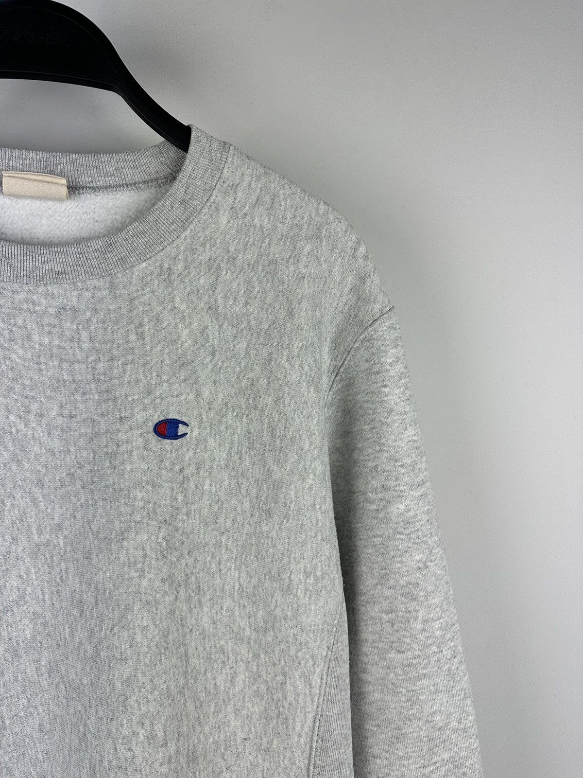 Champion × Vintage Vintage Y2K Champion Basic Grey Sweatshirt Size US S / EU 44-46 / 1 - 3 Thumbnail