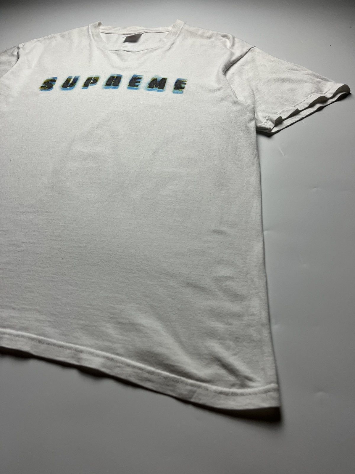 Supreme Supreme Stencil Logo Tee Size US M / EU 48-50 / 2 - 5 Thumbnail