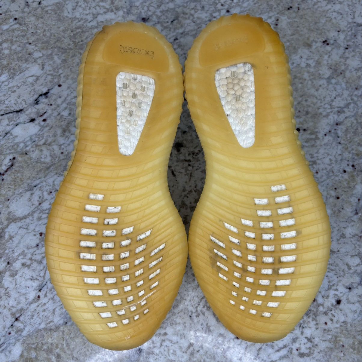 Adidas × Kanye West Size 12-Adidas Yeezy Boost 350 V2 Natural WORN NO BOX Size US 12 / EU 45 - 10 Thumbnail