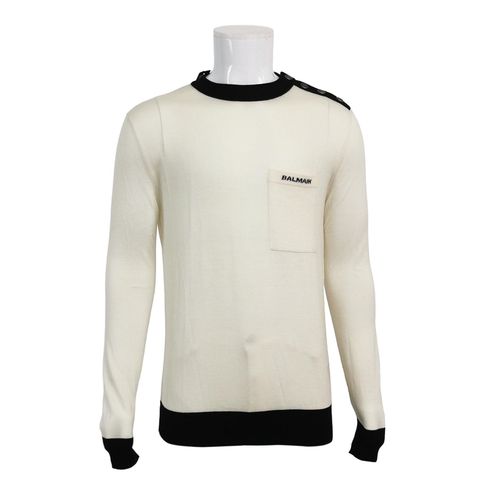 Balmain Balmain Men m Sweaters Knitwear Size US M / EU 48-50 / 2 - 1 Thumbnail