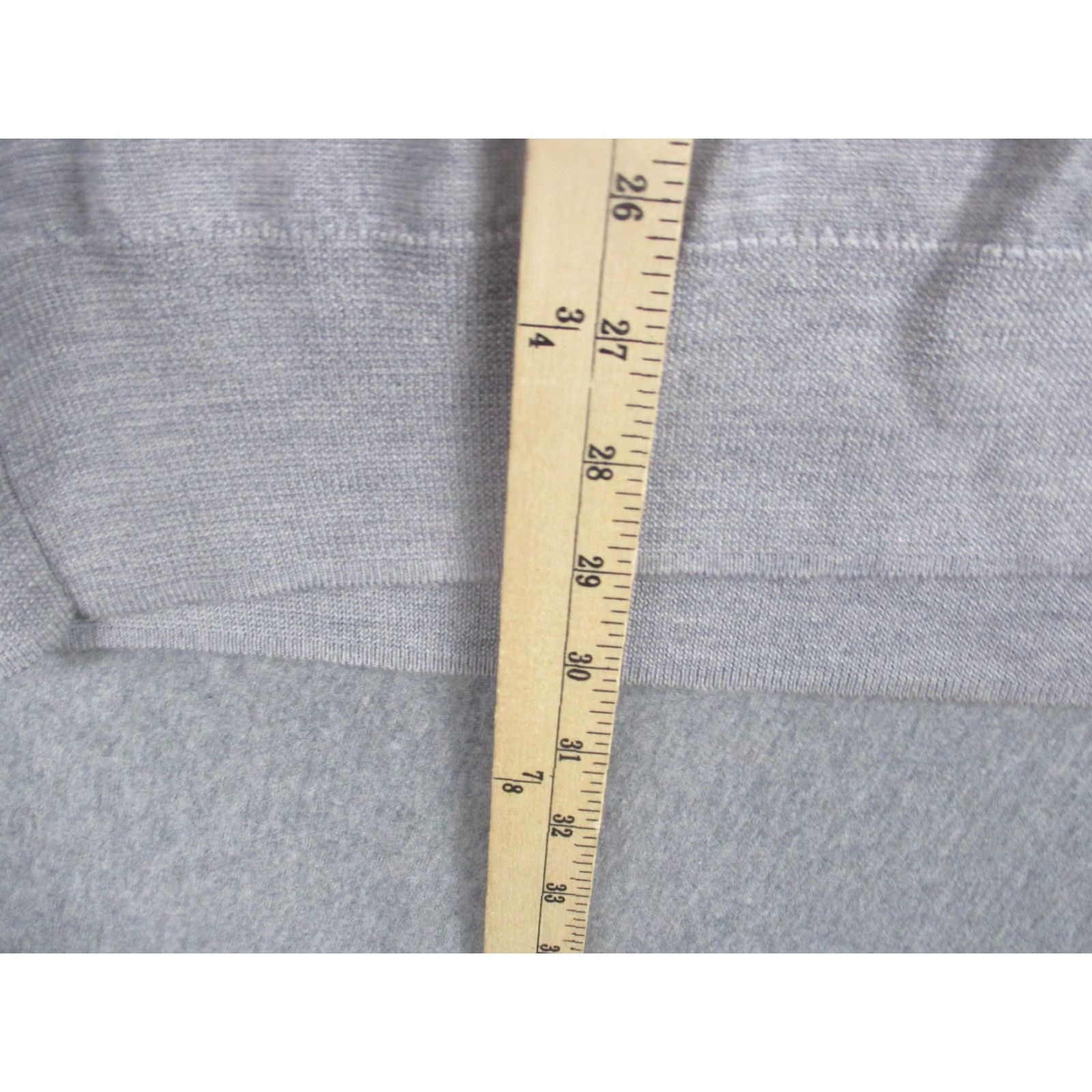 Brooks Brothers Brooks Brothers Sweater Mens XL Gray 100% Merino Wool V Neck Italian Yarn Size US XL / EU 56 / 4 - 4 Thumbnail