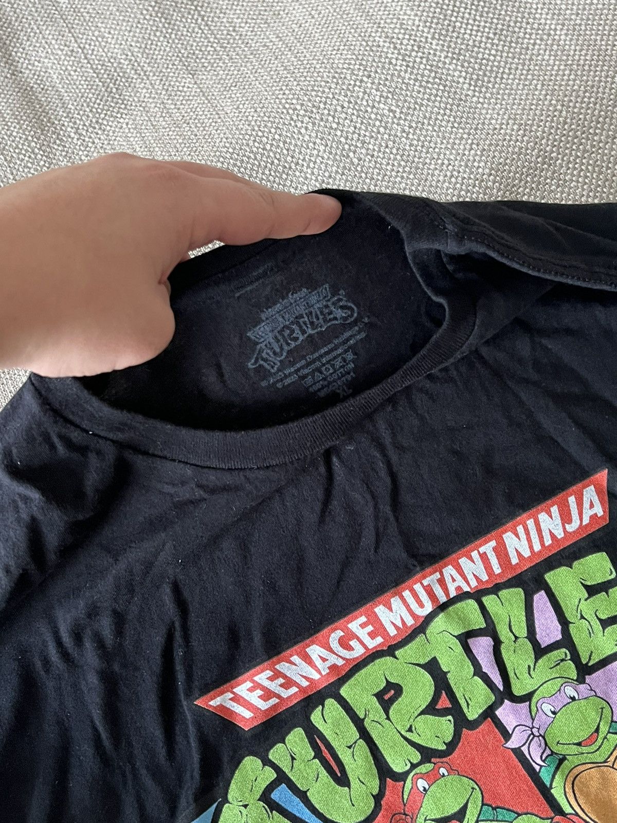 Cartoon Network × Vintage Teenage Mutant Ninja Turtles Movie Comics Tee Size US XL / EU 56 / 4 - 6 Thumbnail