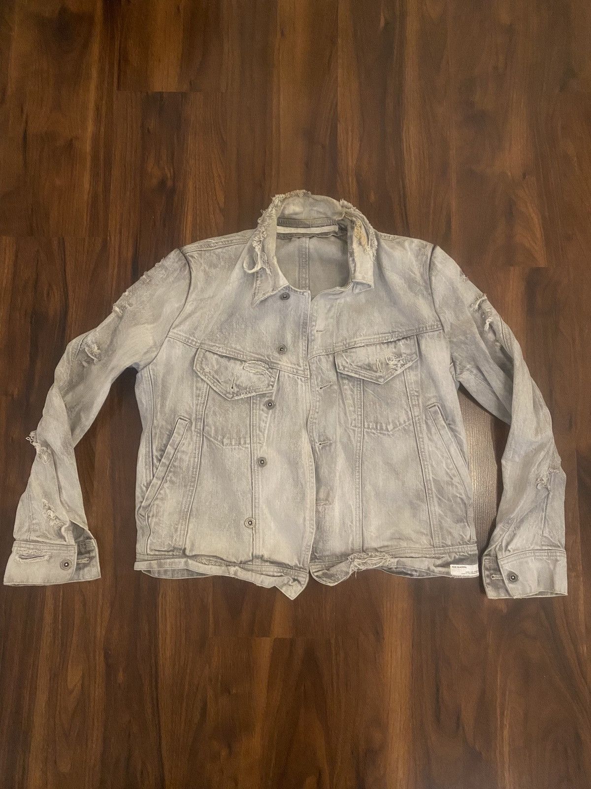 Julius Julius Julius_7 Rare Distressed Denim Jacket Size US S / EU 44-46 / 1 - 1 Thumbnail