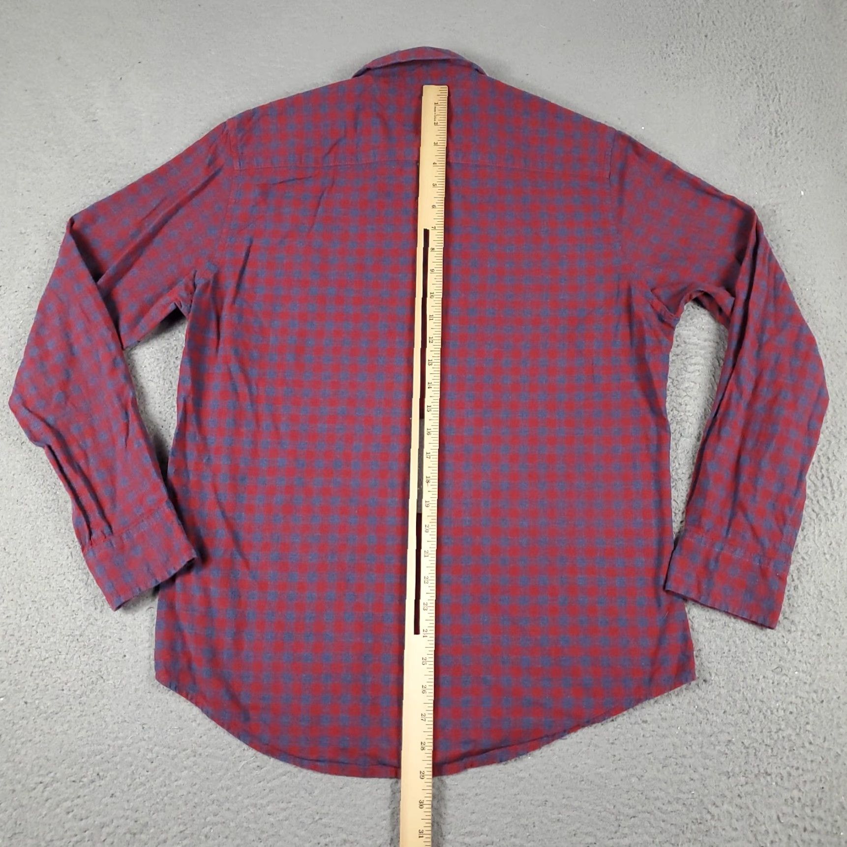 Tommy Hilfiger Tommy Hilfiger Check Shirt Mens Medium Red Casual Button-Up Long Sleeve Size US M / EU 48-50 / 2 - 4 Thumbnail