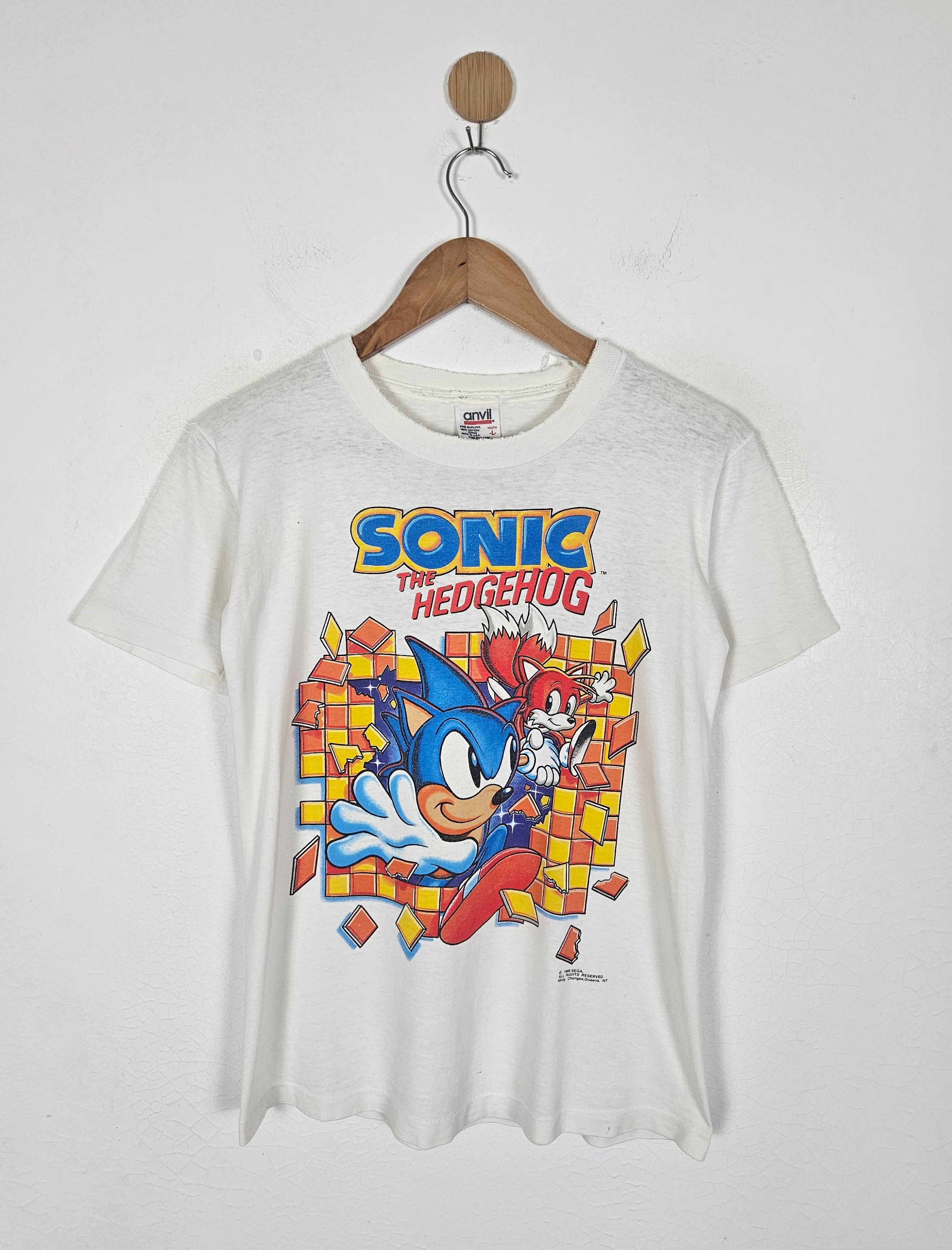 Nintendo Vintage Sega Sonic The Hedgehog 90s shirt Size US XS / EU 42 / 0 - 1 Thumbnail