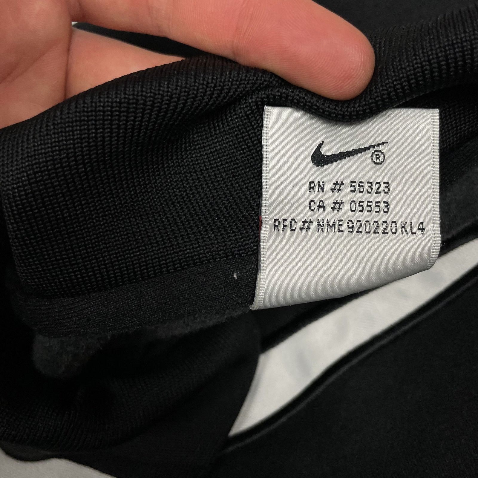 Nike × Vintage Nike Men Black Polyester Long Sleeve Half Zip Sweatshirt 2XL Size US XXL / EU 58 / 5 - 10 Thumbnail