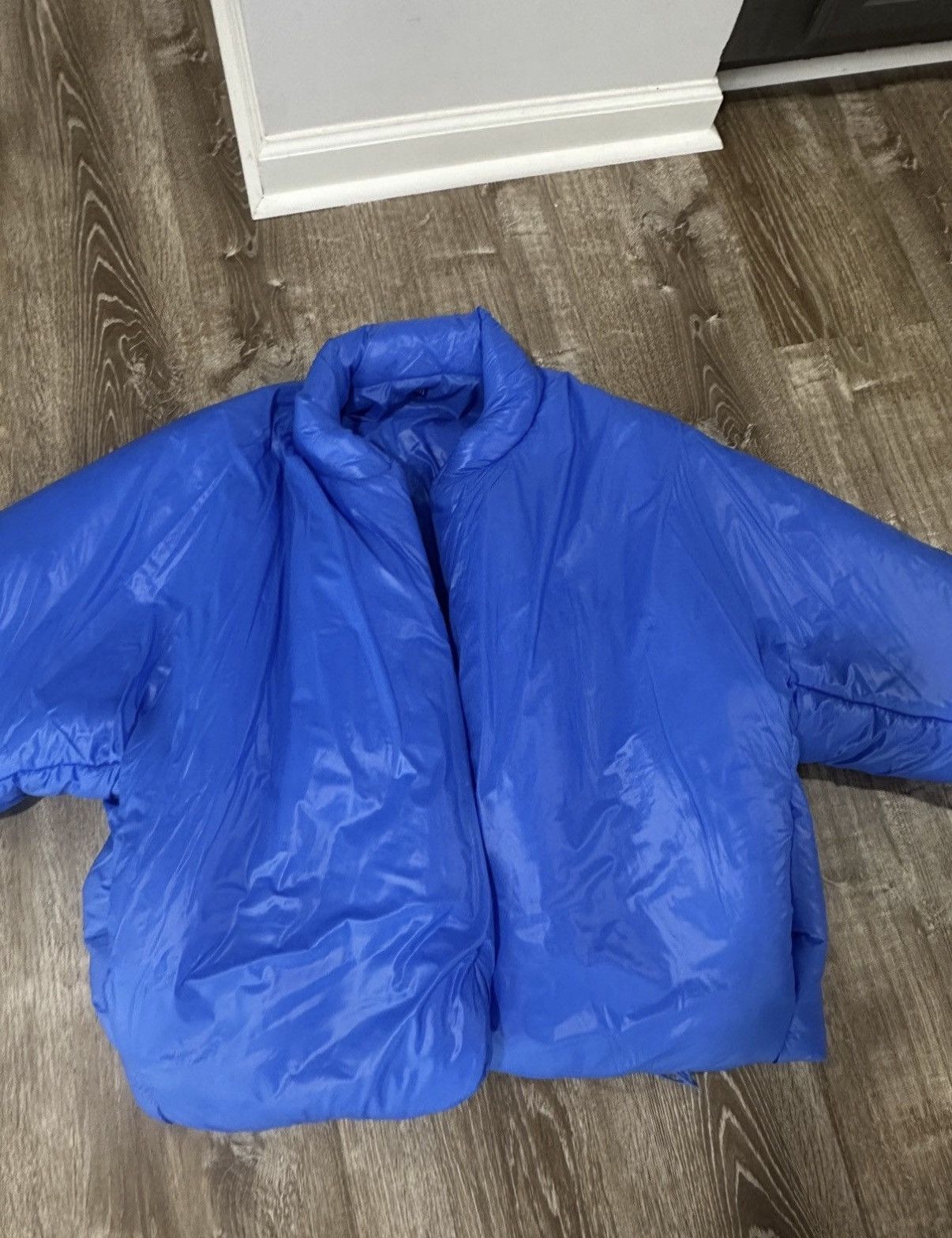Gap × Yeezy Yeezy Gap Round Jacket Blue Puffer Size US L / EU 52-54 / 3 - 6 Thumbnail