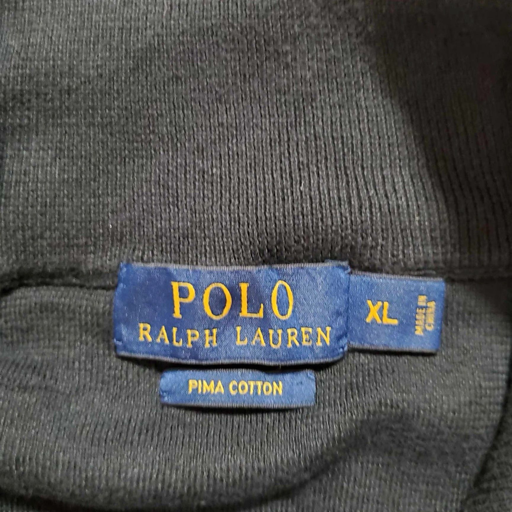 Ralph Lauren Ralph Lauren Vest Mens XL 1/2 Zip Pima Cotton Golf Casual Size US XL / EU 56 / 4 - 2 Thumbnail