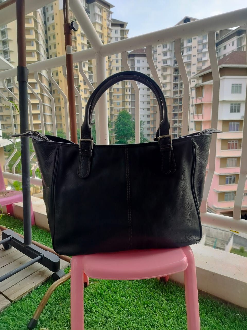 Japanese Brand Fujitaka Japan leather bag Size ONE SIZE - 4 Thumbnail