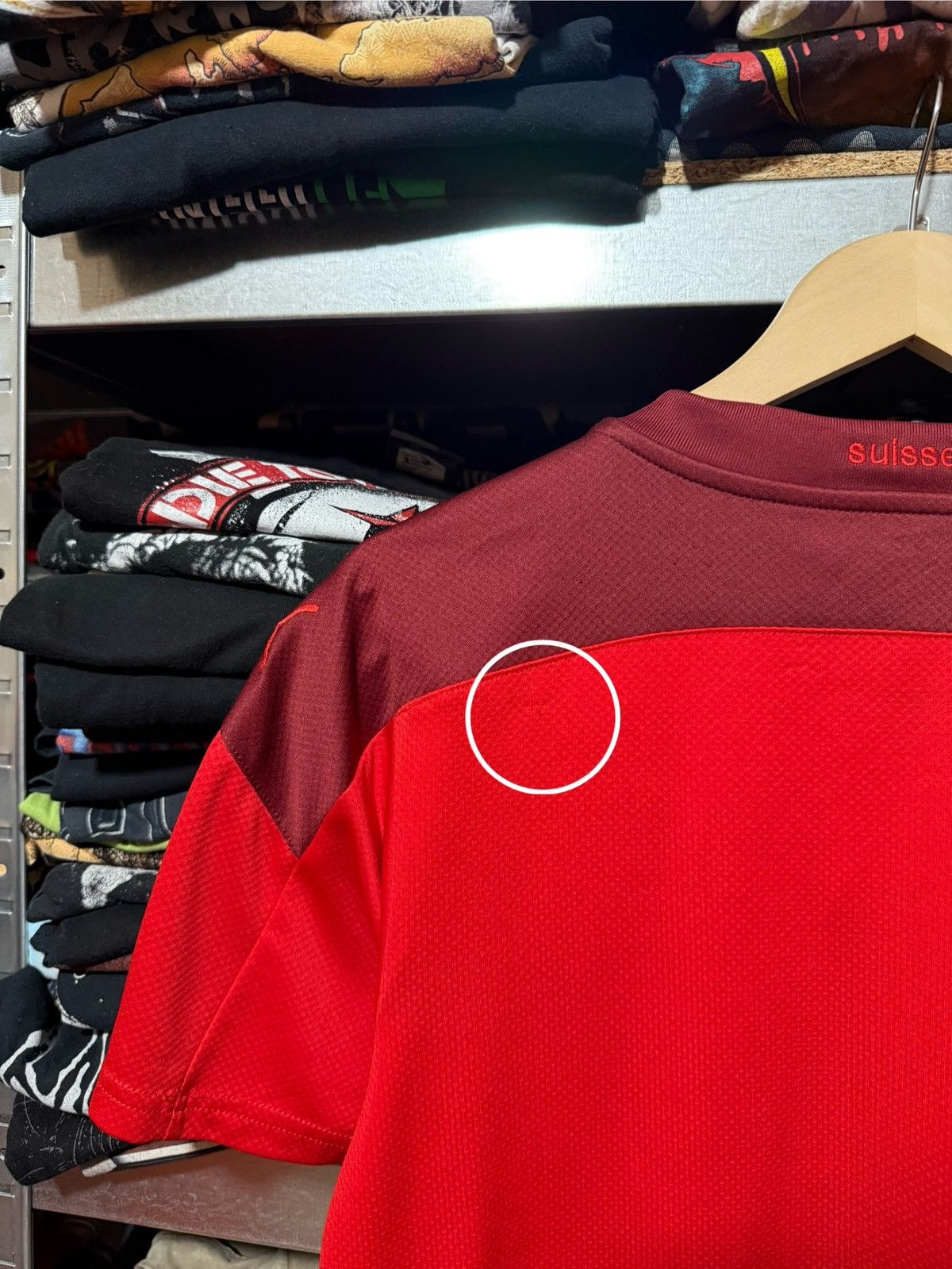 Puma PUMA SWITZERLAND 2020 HOME FOOTBALL SHIRT SOCCER JERSEY Size US S / EU 44-46 / 1 - 12 Thumbnail