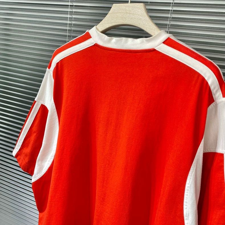 Balenciaga Balenciaga Short sleeve + T-shirt + double hook embroidere Size US M / EU 48-50 / 2 - 8 Thumbnail