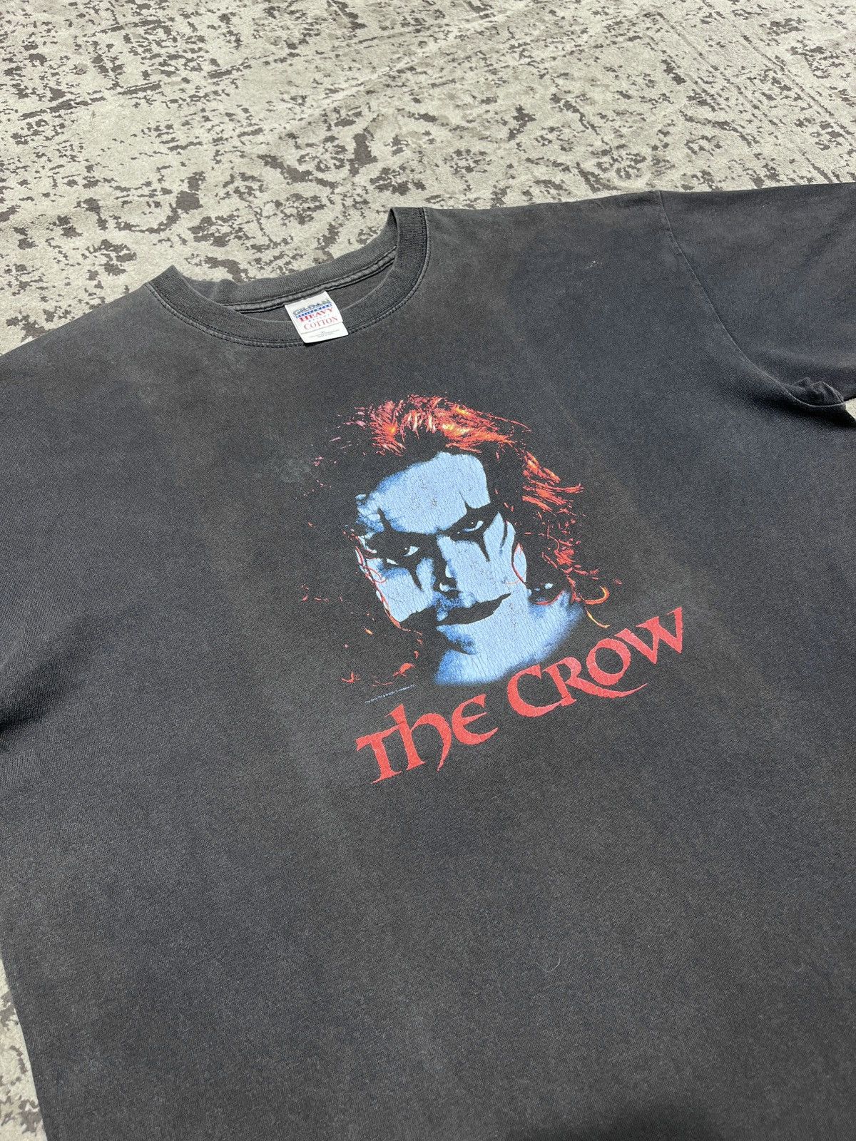 Vintage Vintage 00’s The Crow Brandon Lee Movie Promo Size US XL / EU 56 / 4 - 5 Thumbnail