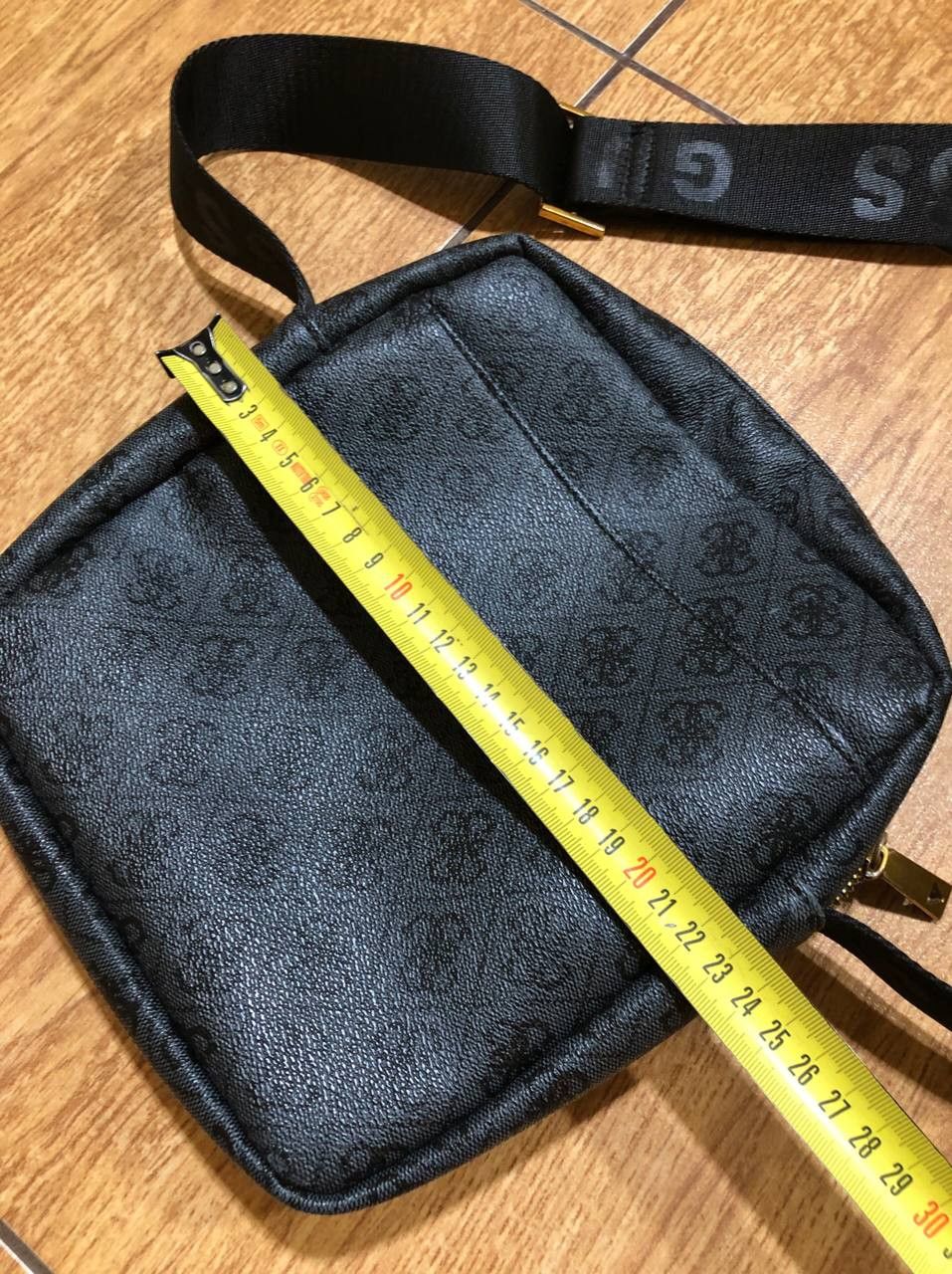 Guess GUESS Vintage Leather Shoulder Bag MONOGRAMM Size ONE SIZE - 13 Thumbnail