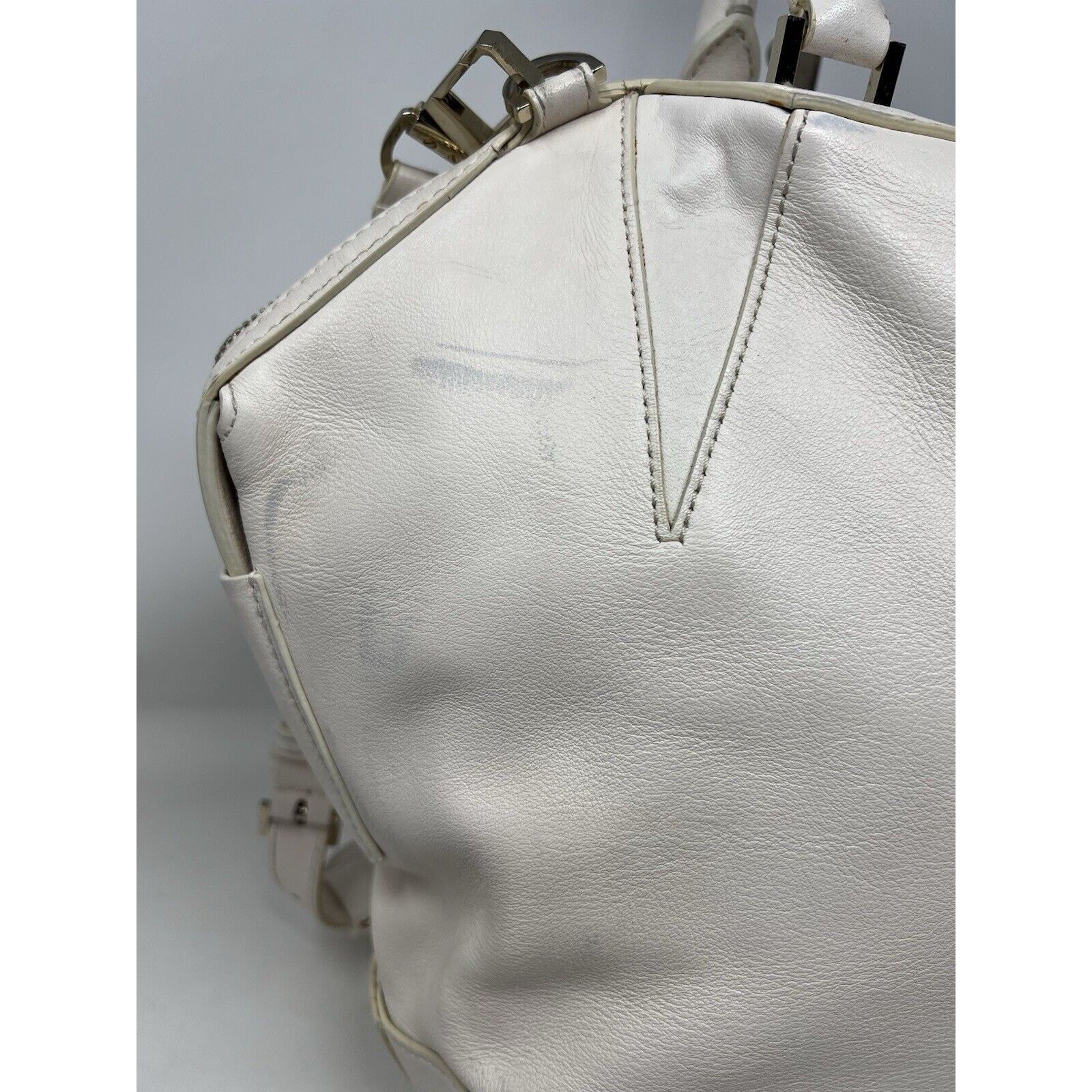 Alexander Wang Alexander Wang Leather Tote Bag Cream Emile Tote Size ONE SIZE - 8 Thumbnail