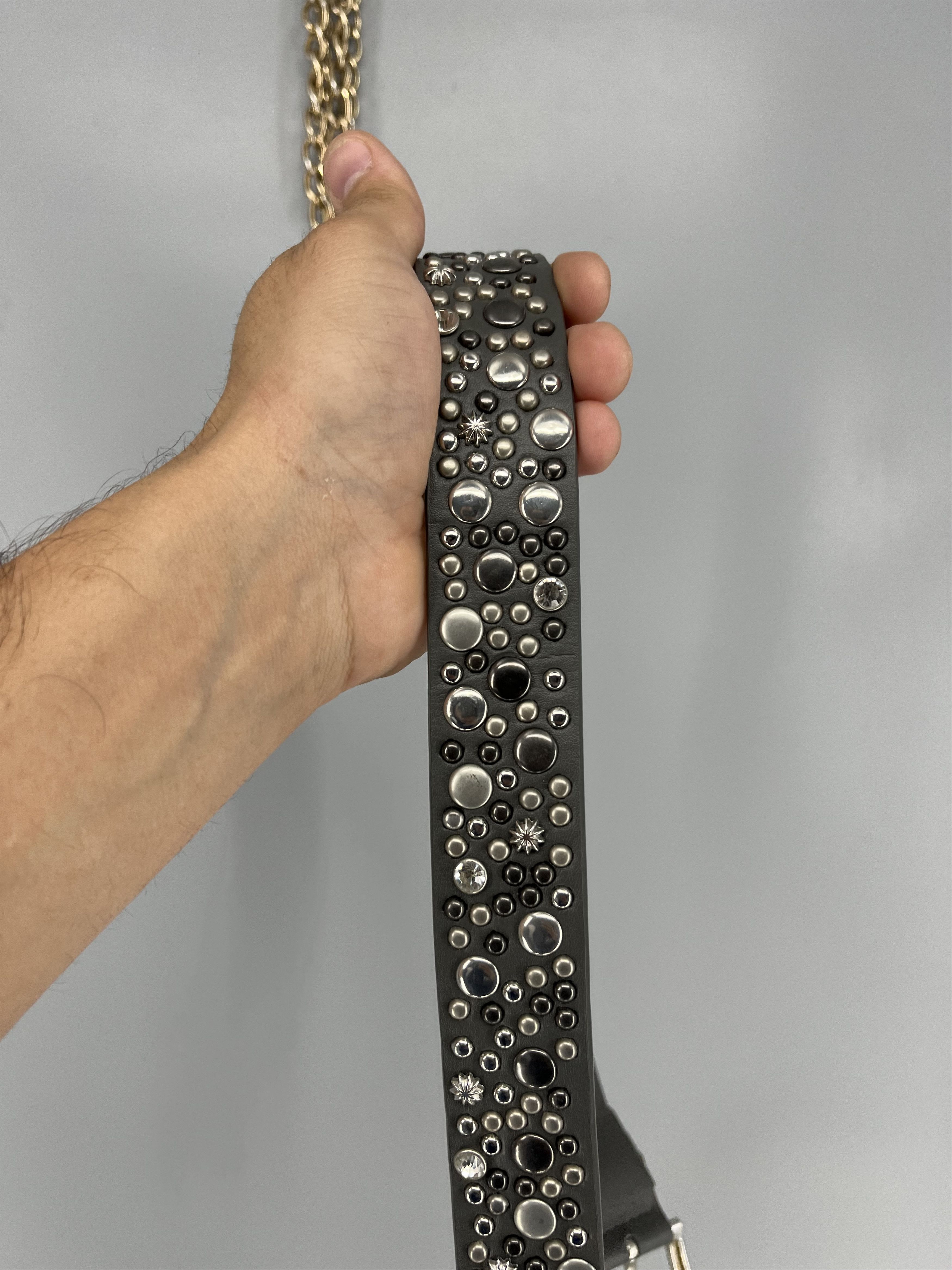 Japanese Brand Vintage 90s Punk Belt Leather Band Rock Y2K 90s Y2K Size ONE SIZE - 5 Thumbnail