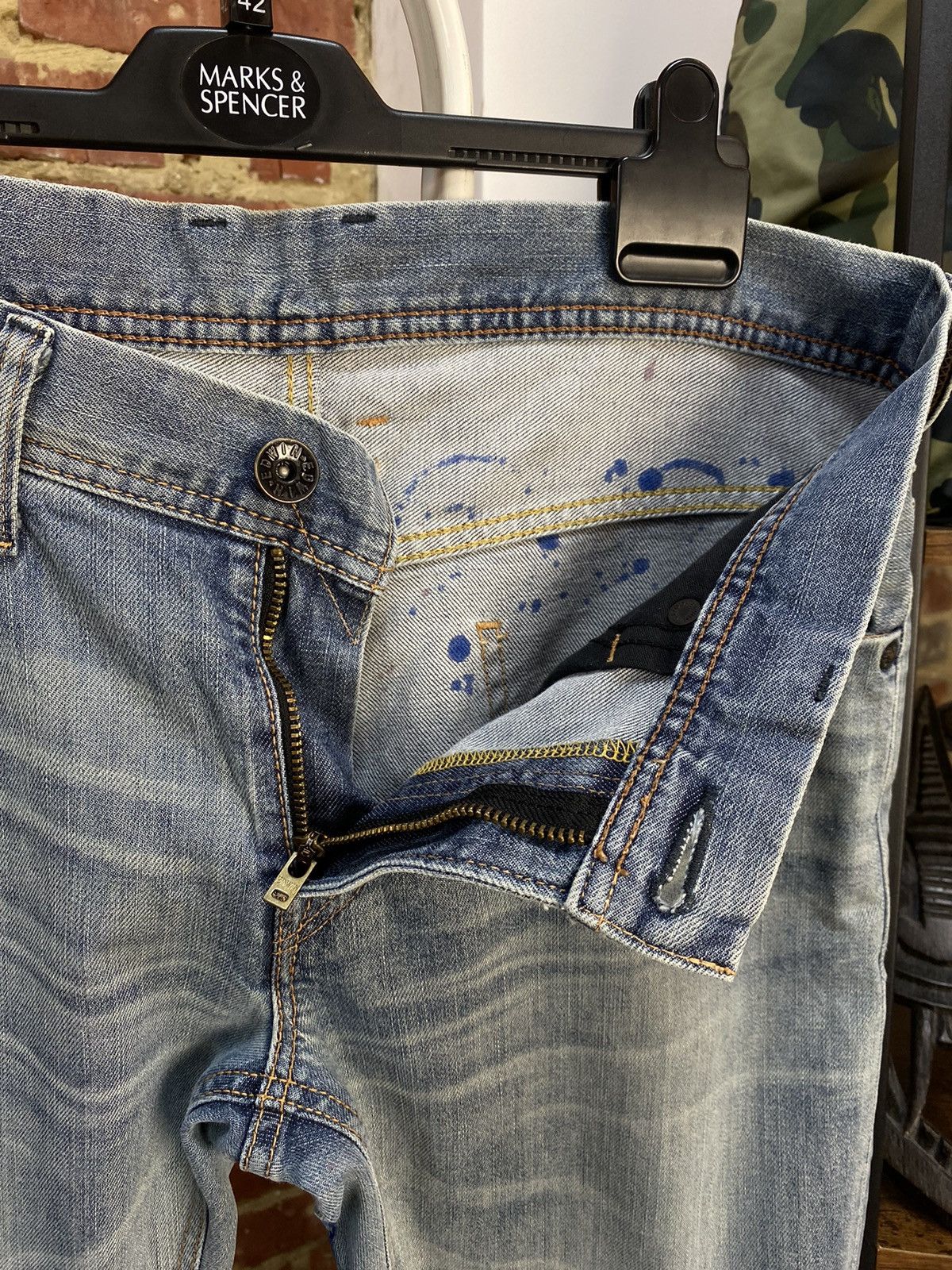 Edwin Edwin SK505S Customized Selvedge Blue Jeans Size US 32 / EU 48 - 14 Thumbnail