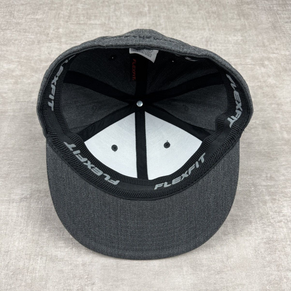 Vans Vans Grey Flexfit Cap Size ONE SIZE - 6 Thumbnail