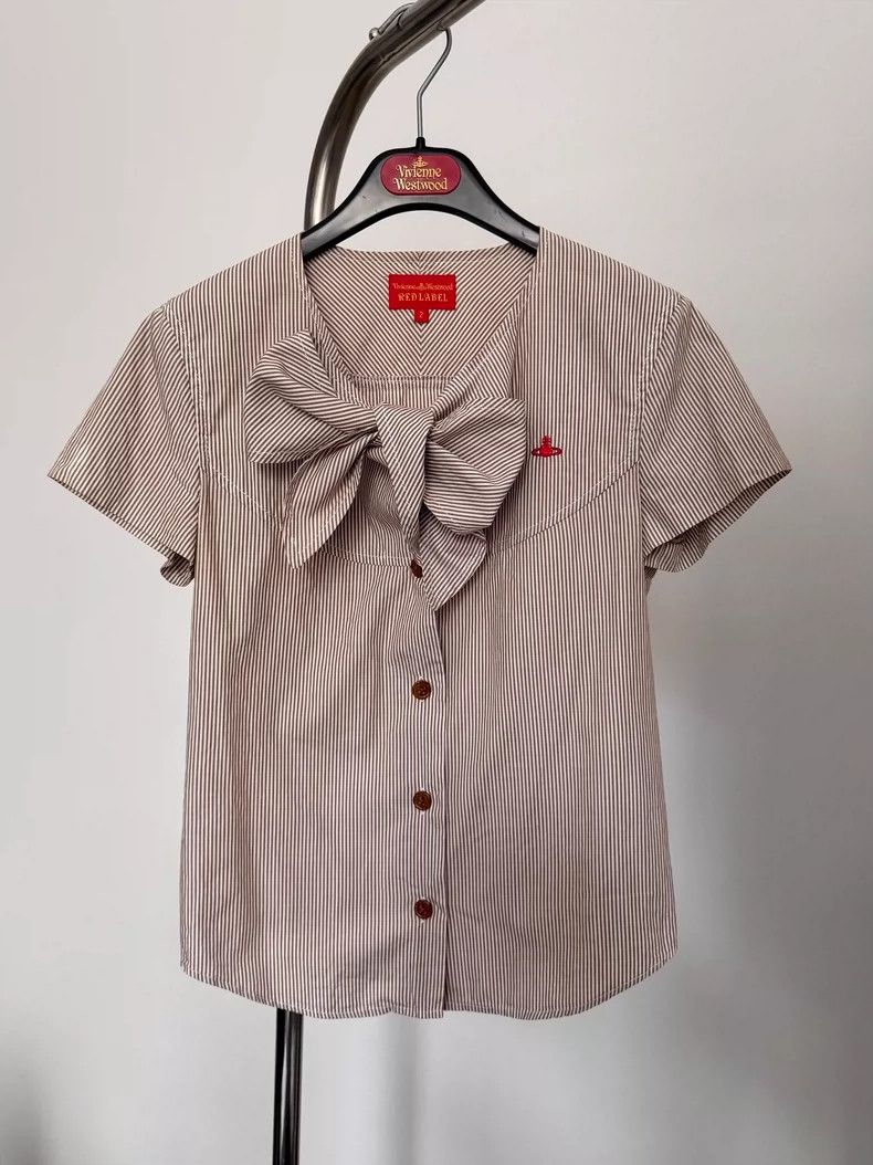 Vivienne Westwood Vivienne Westwood Butterfly shirt short sleeves Size M / US 6-8 / IT 42-44 - 2 Thumbnail