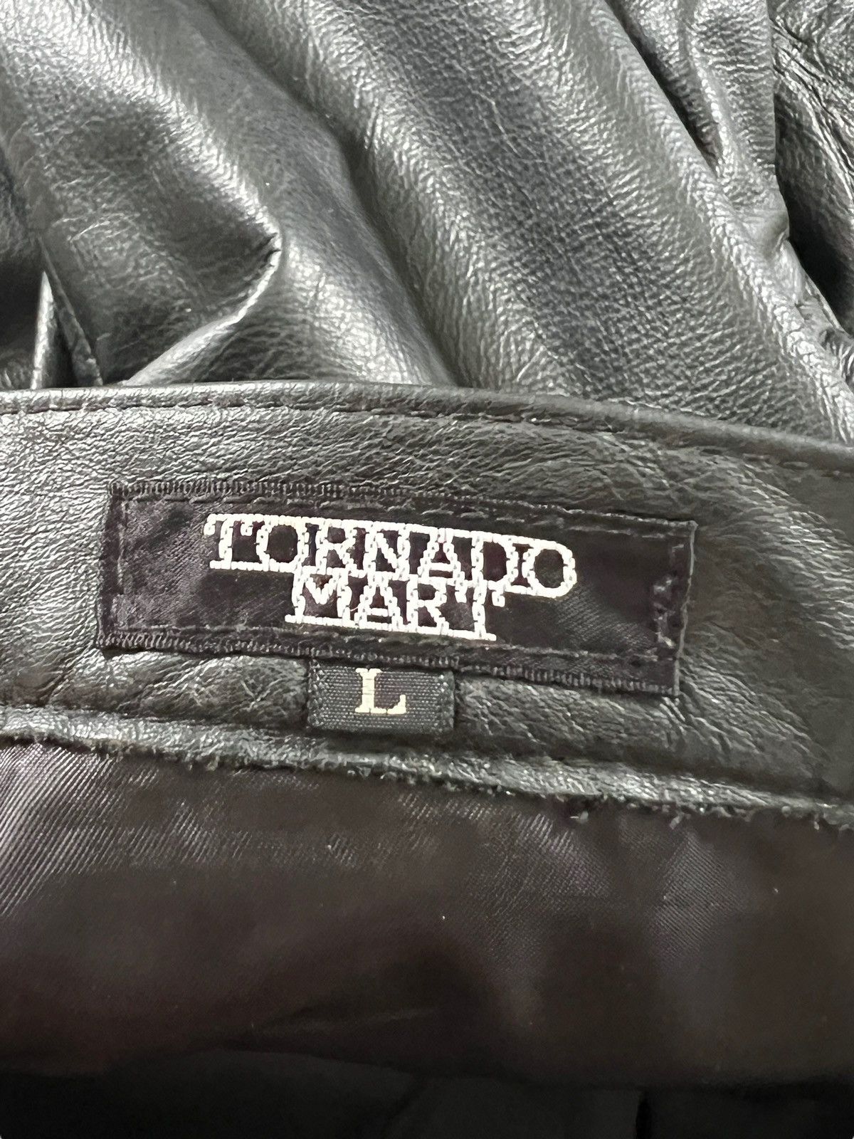 Tornado Mart 1990s Tornado Mart Leather Pants Size US 31 - 13 Thumbnail