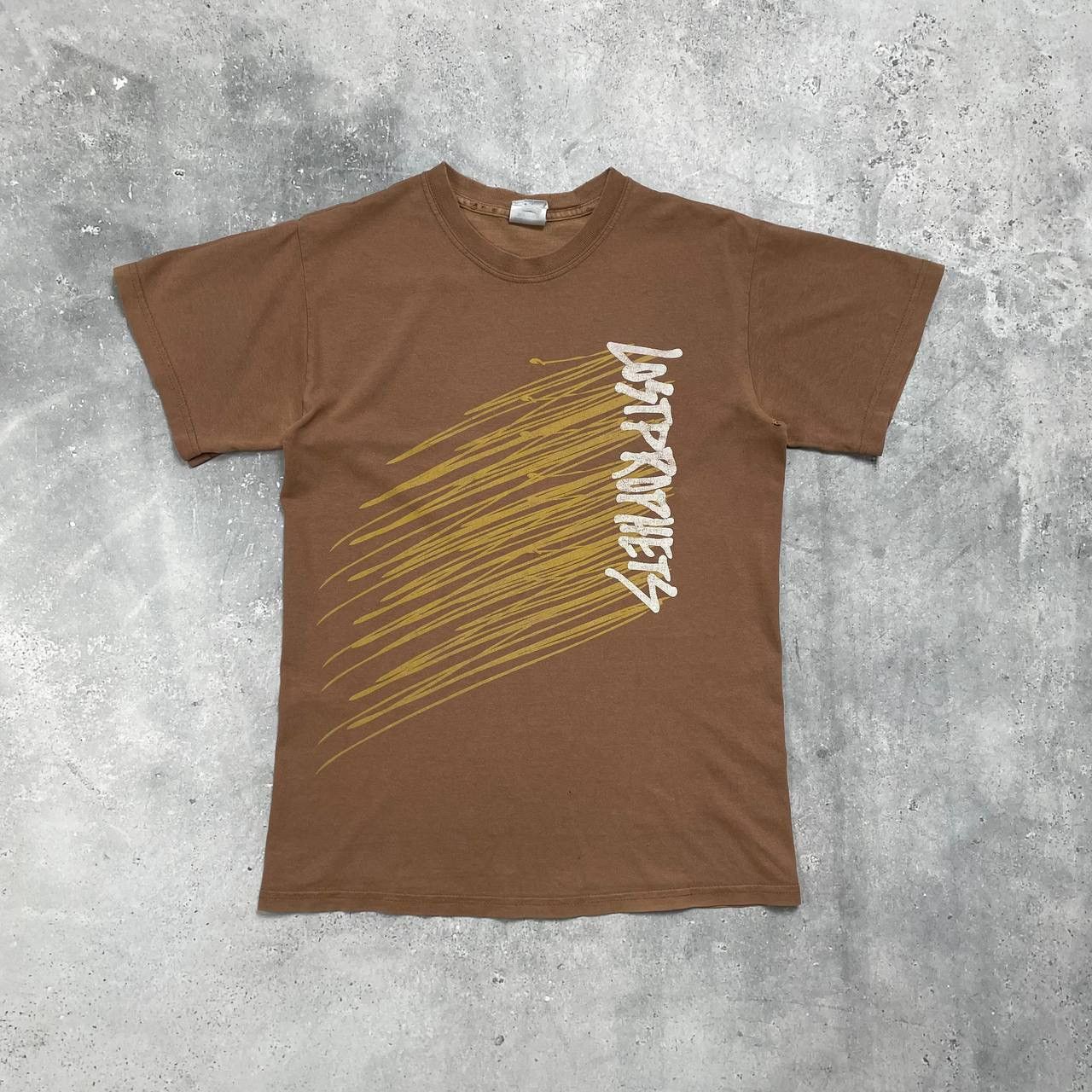 Band Tees Vintage 2000s Lostprophets Metal Band T Shirt Faded Brown Size US S / EU 44-46 / 1 - 1 Thumbnail