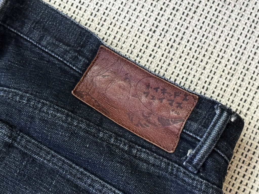Naked & Famous Made in Japan MIJ7 Yahan Midnight Weird Guy Selvedge Denim Size US 34 / EU 50 - 8 Thumbnail
