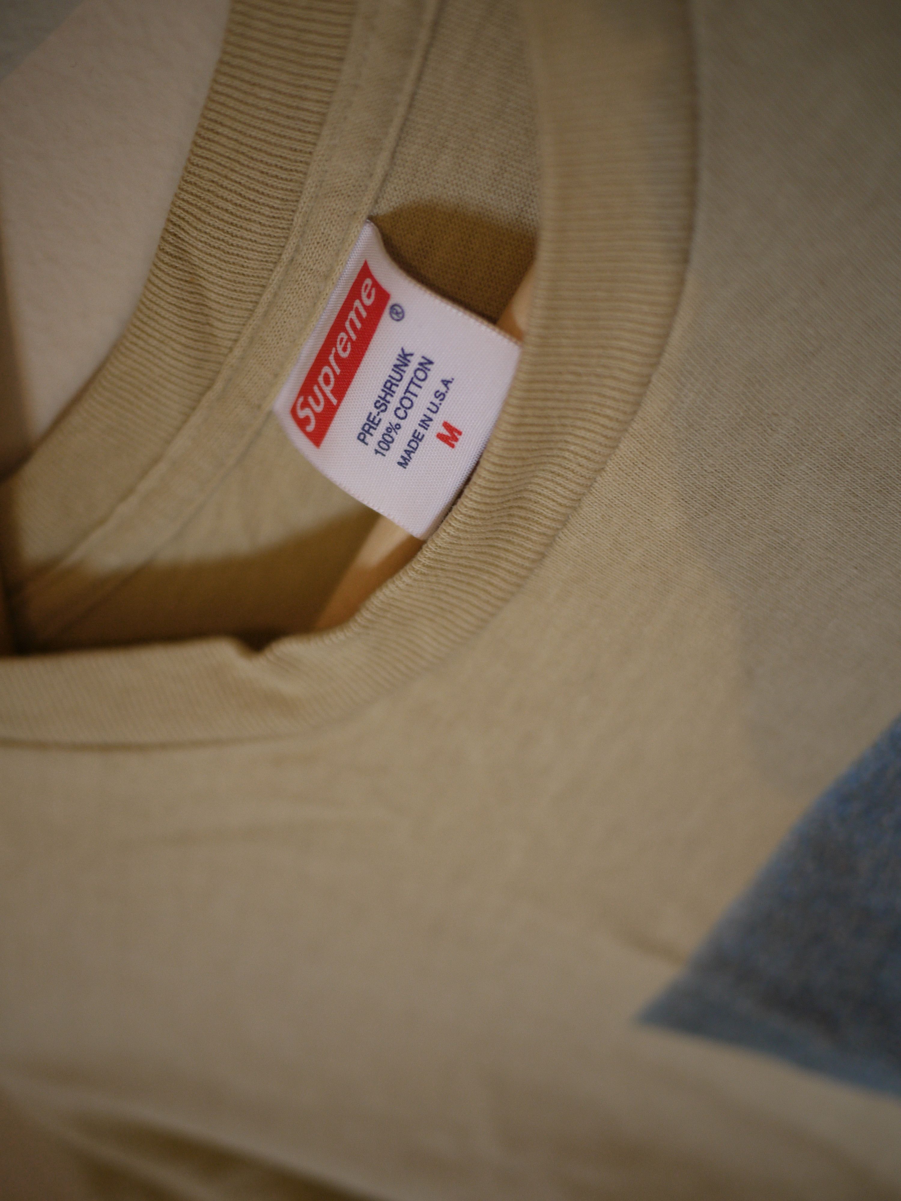 Supreme SS11 RARE ARCHIVE SUPREME SID VICIOUS TEE_ECRU Size US M / EU 48-50 / 2 - 3 Thumbnail