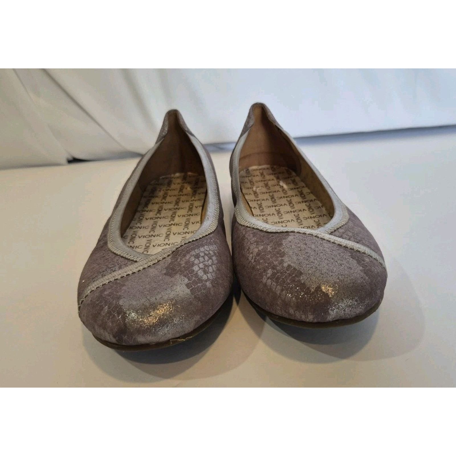 Vionic Vionic Spark Caroll Ballet Flats Lilac Metallic Size 8.5 Size US 8.5 / IT 38.5 - 8 Thumbnail