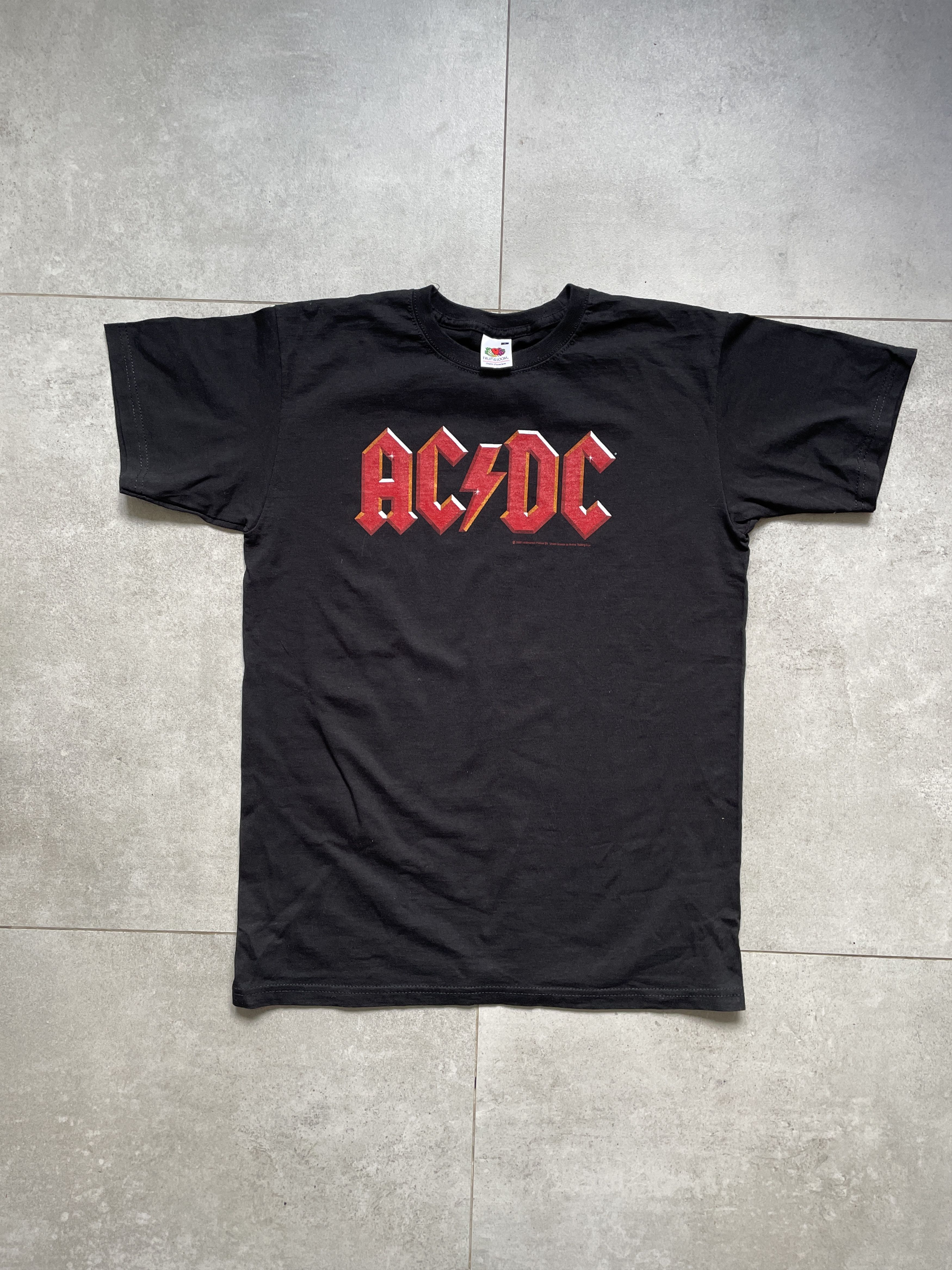 AC/DC Y2K 2003 BLACK ACDC METAL ROCK LOGO TEE Size US S / EU 44-46 / 1 - 1 Thumbnail
