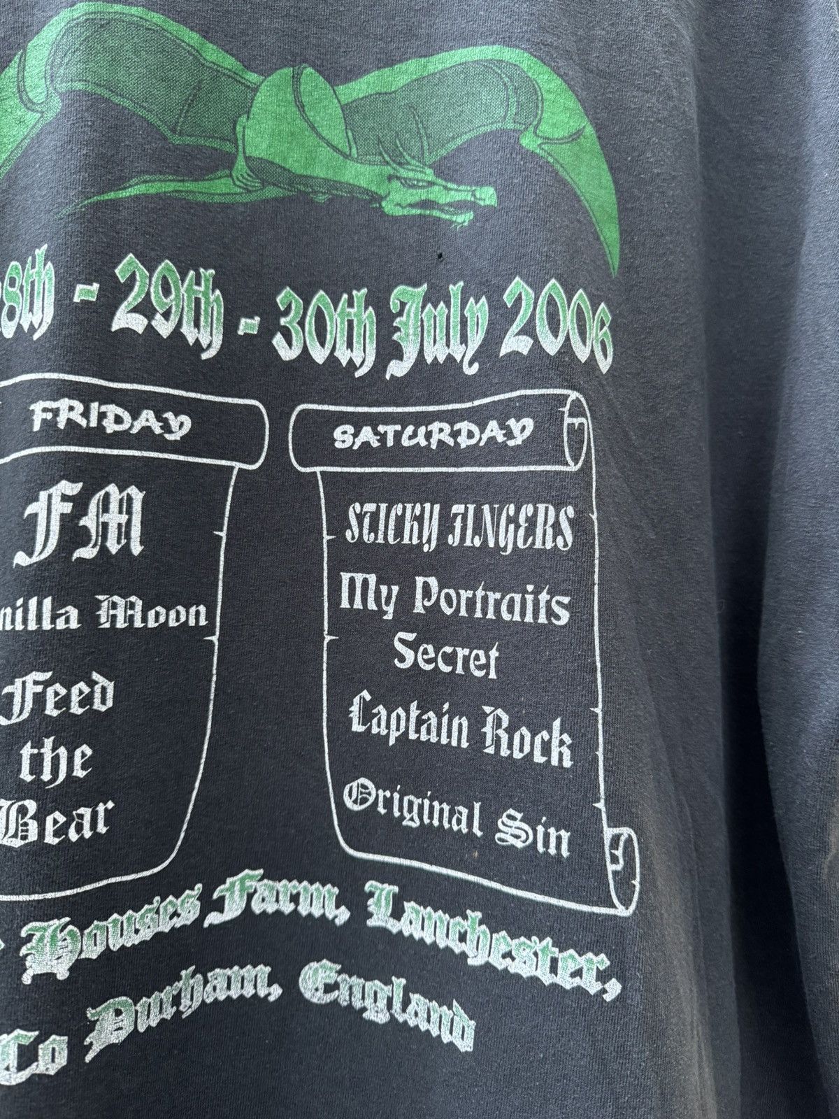 Band Tees × Vintage Vintage 2006 Dragonslayer MCC England Tour T Shirt Y2K Size US XXL / EU 58 / 5 - 13 Thumbnail